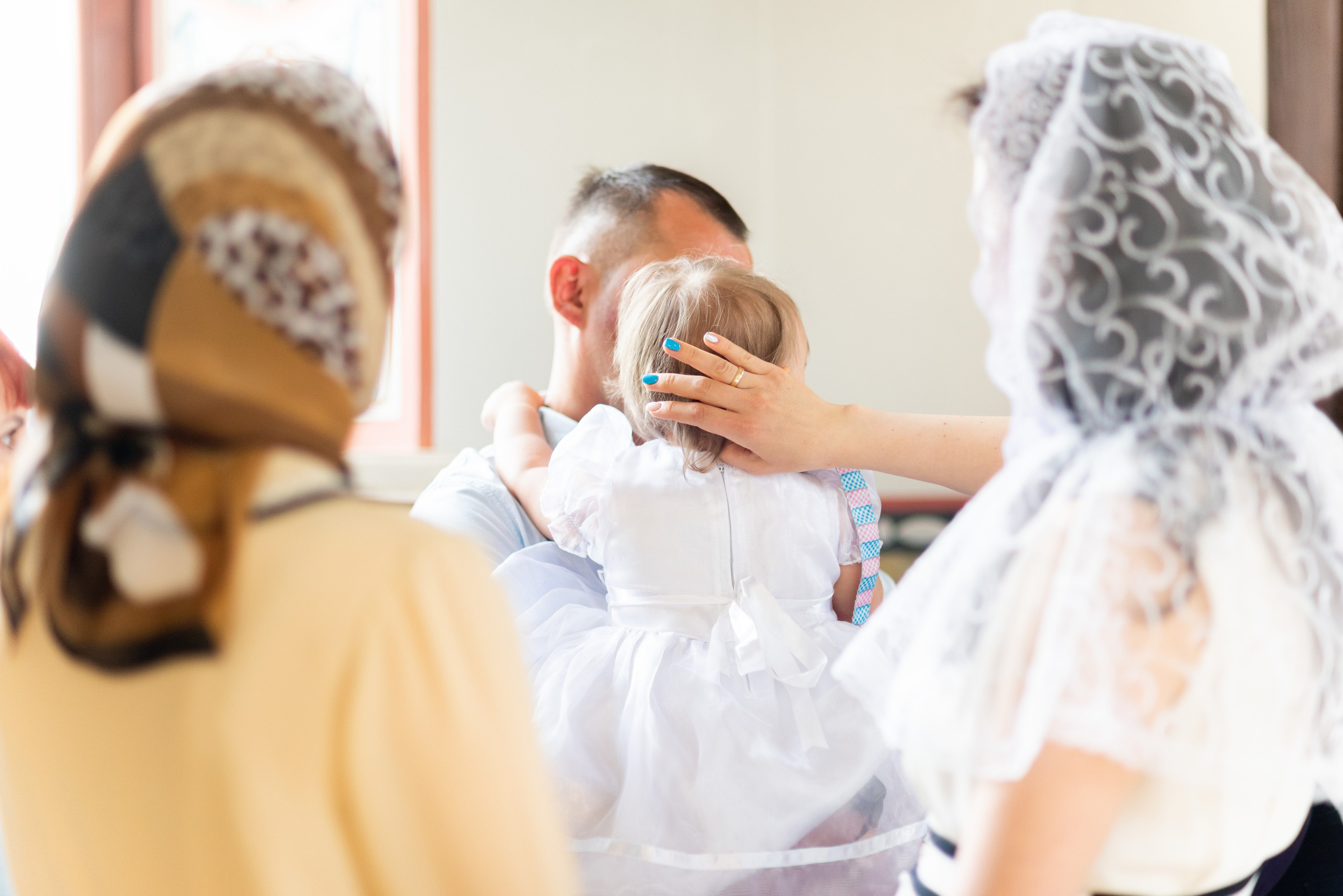 Крещение Ники. Фотограф Юлия Попова