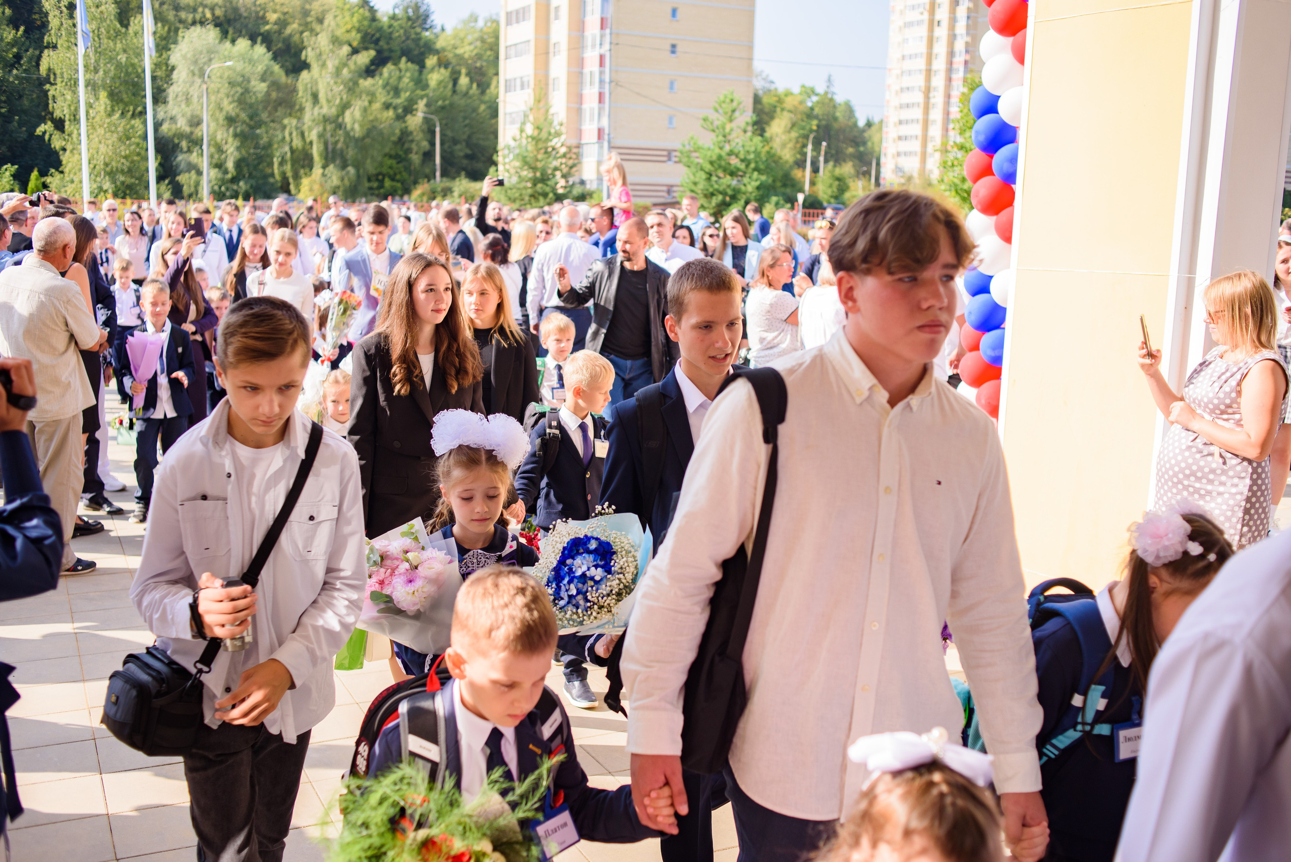 1-е сентября 2023. Фотограф Юлия Попова