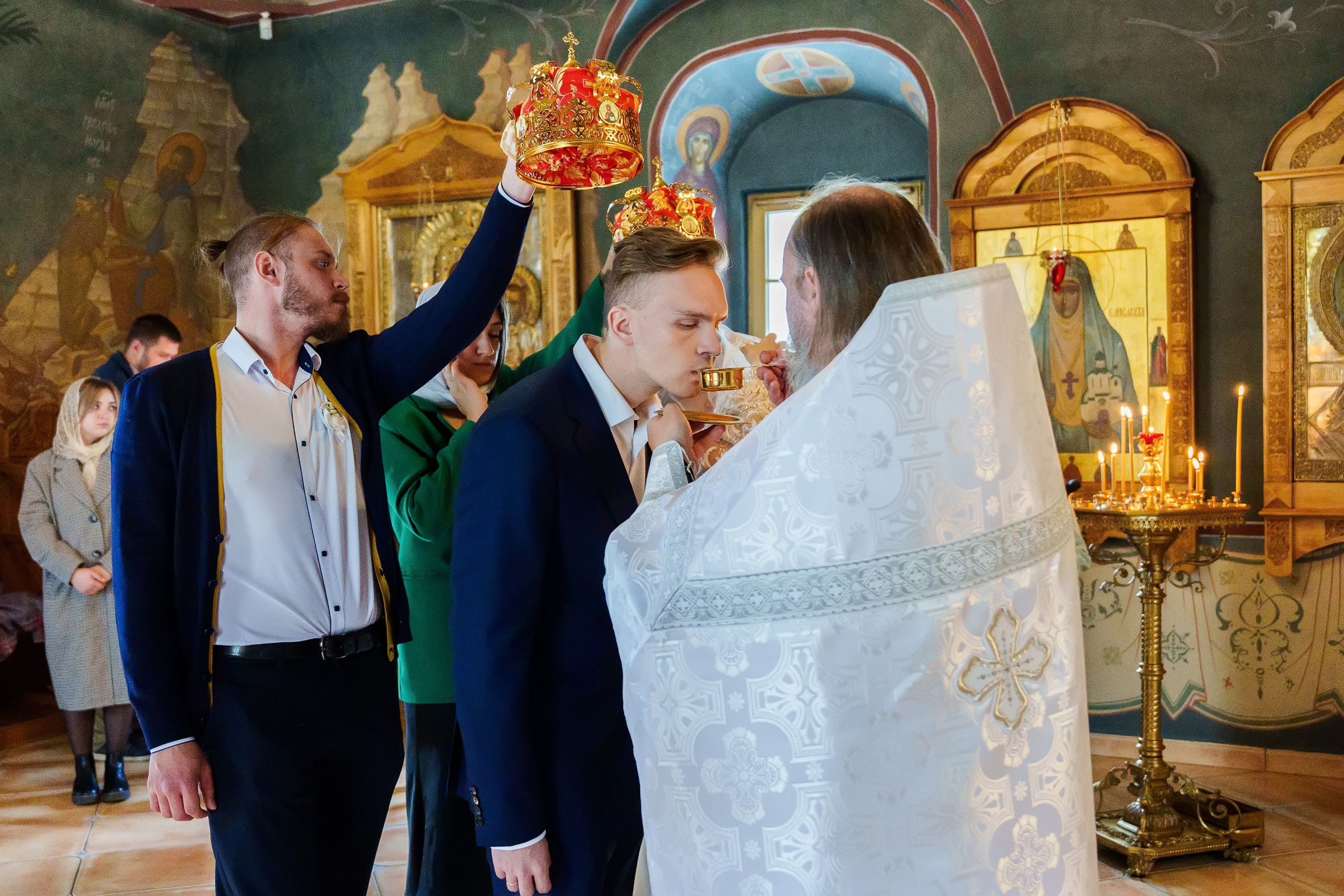 Венчание. Фотограф Юлия Попова