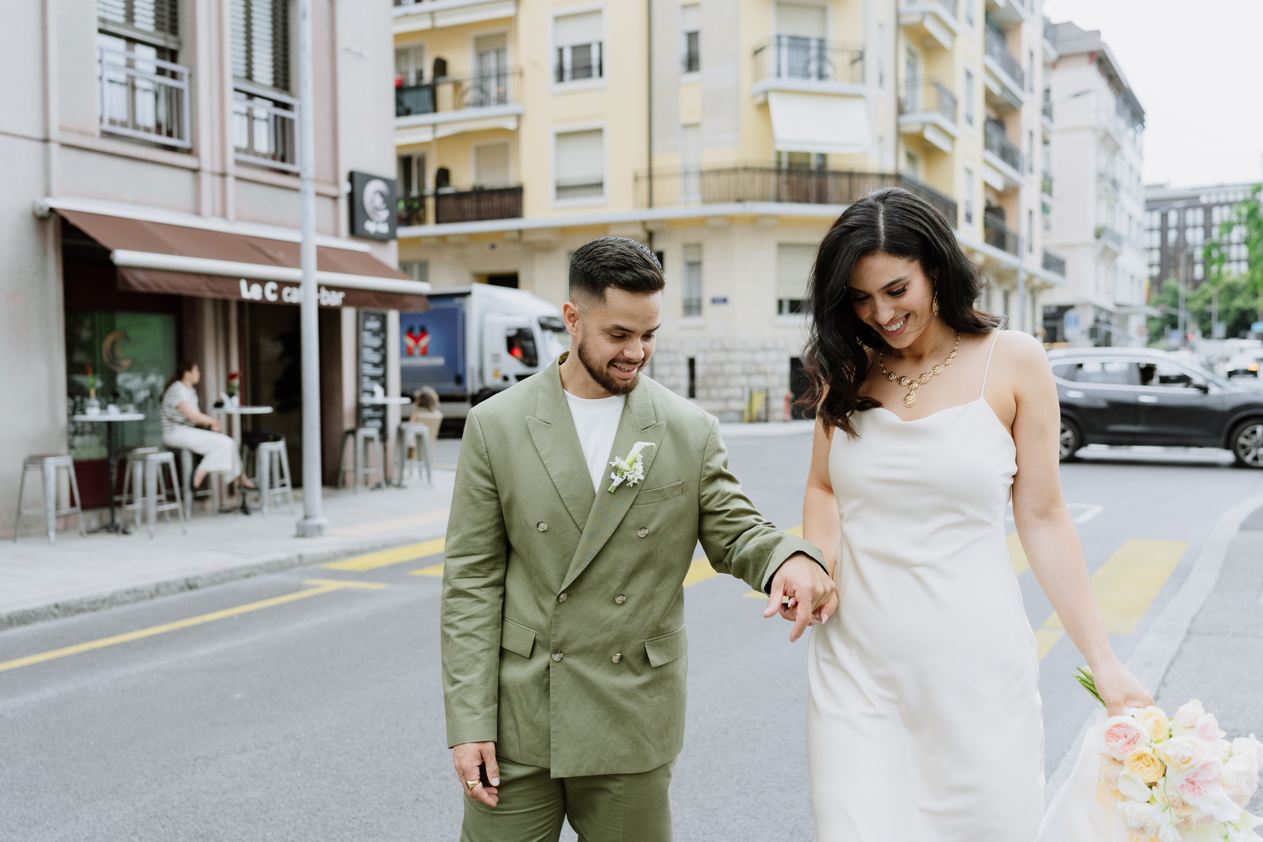 Yasmine & Steven | civil wedding in Eaux-Vives. Профессиональный свадебный фотограф в Женеве и Швейцарии | Таня Вовчецкая