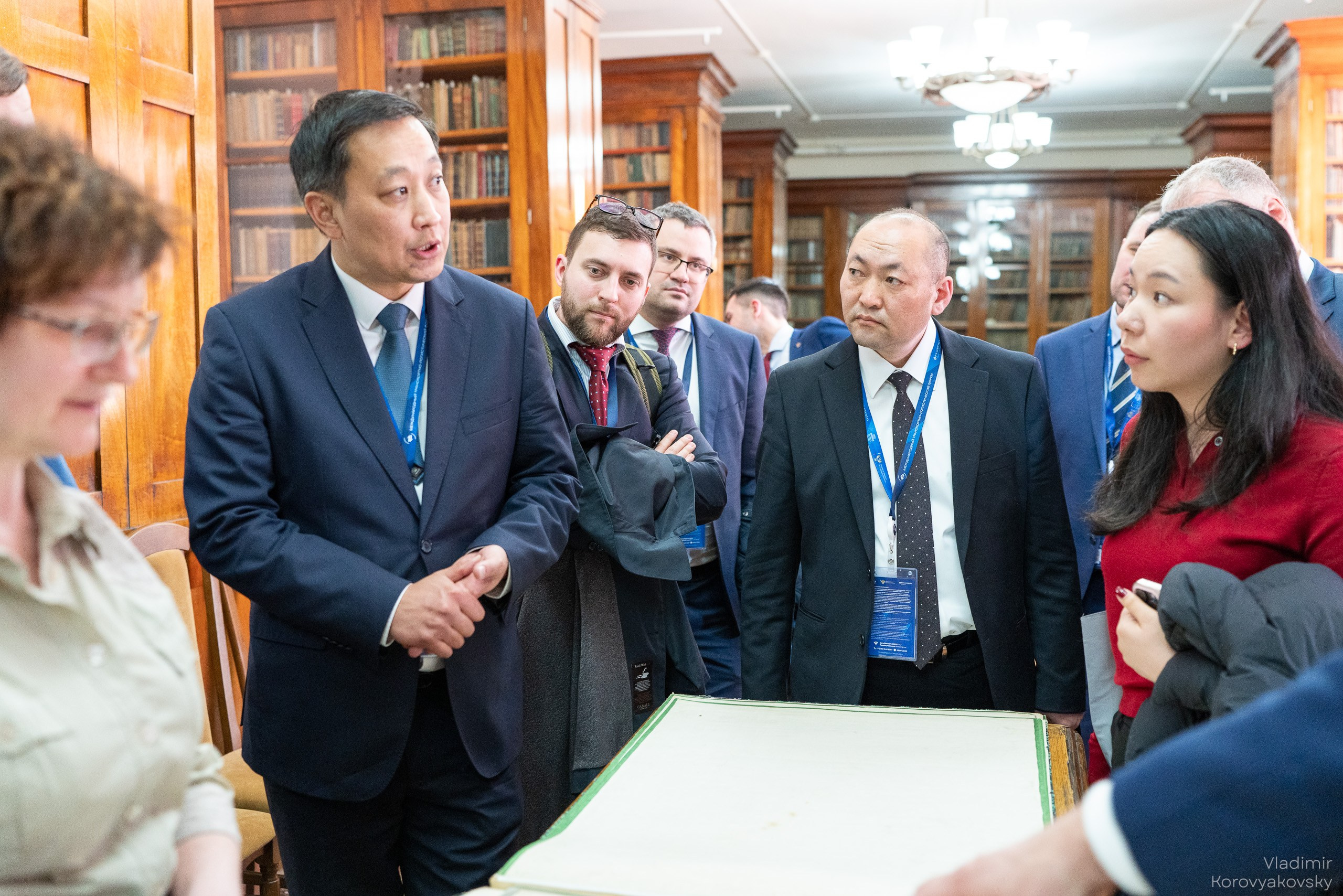 Совещание руководства ПГУПС с Делегациями Исполнительного агентства Правительства Монголии и делегацией АО «УБЖД». Фотограф Владимир Коровяковский