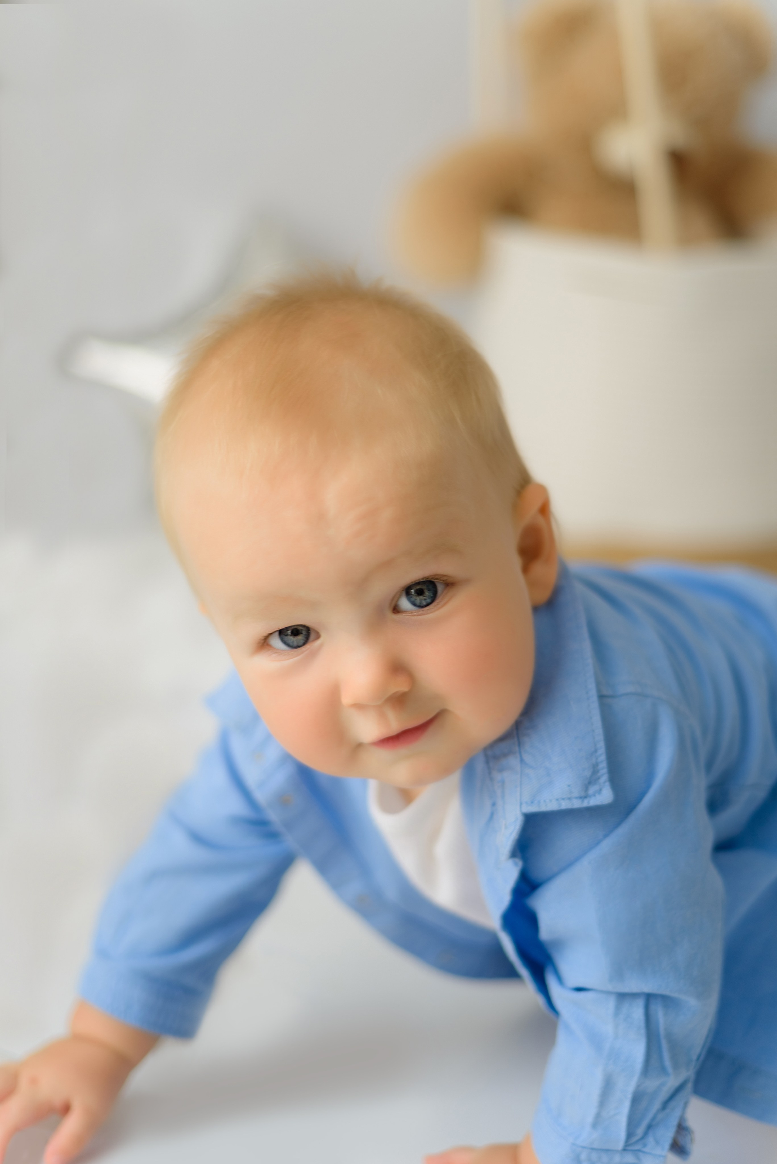 «Лунный свет» Юре 1 годик. Детский Фотограф |Фотограф на годик в Брянске Ирина Романова