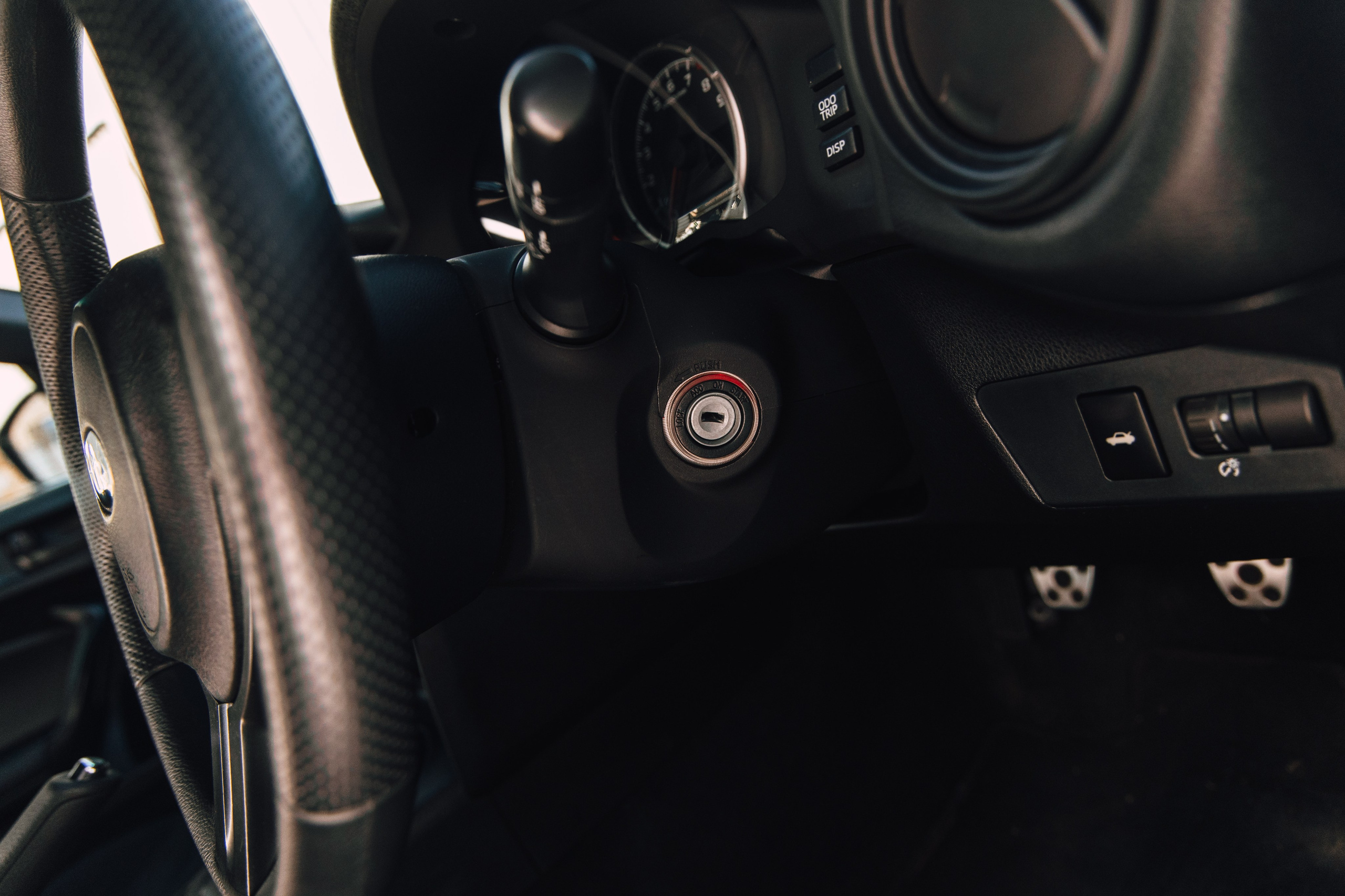 Subaru BRZ White. DeLorein