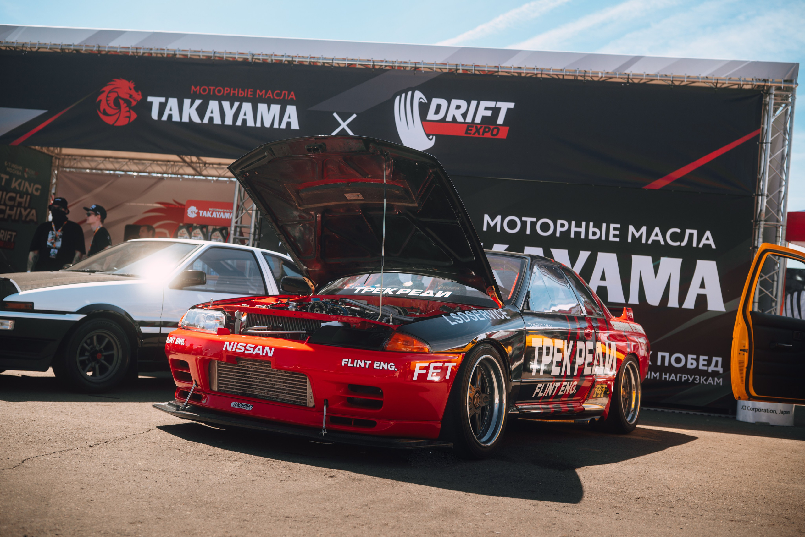 Drift Expo Кэйити Тсучия и Takayama 2026 мячково. DeLorein
