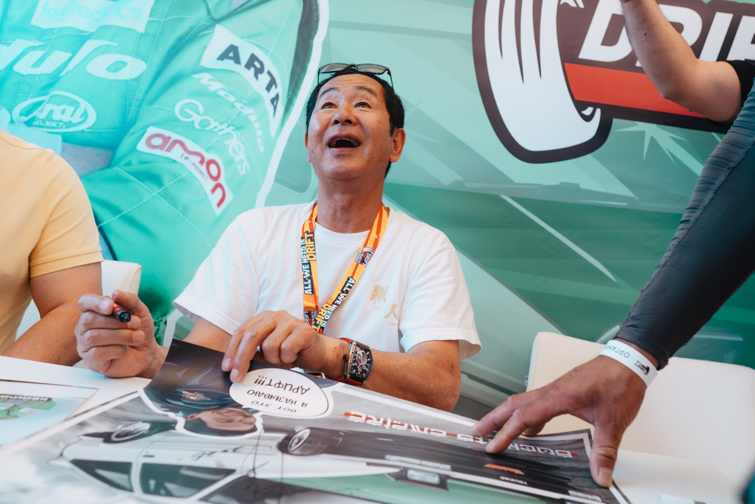 Drift Expo Кэйити Тсучия и Takayama 2026 мячково. DeLorein