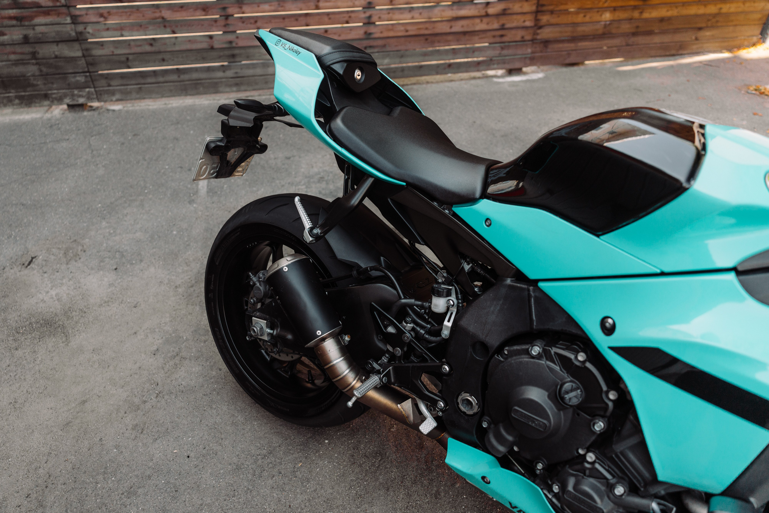Мотоцикл Yamaha Yzf-R1 Tiffany. DeLorein