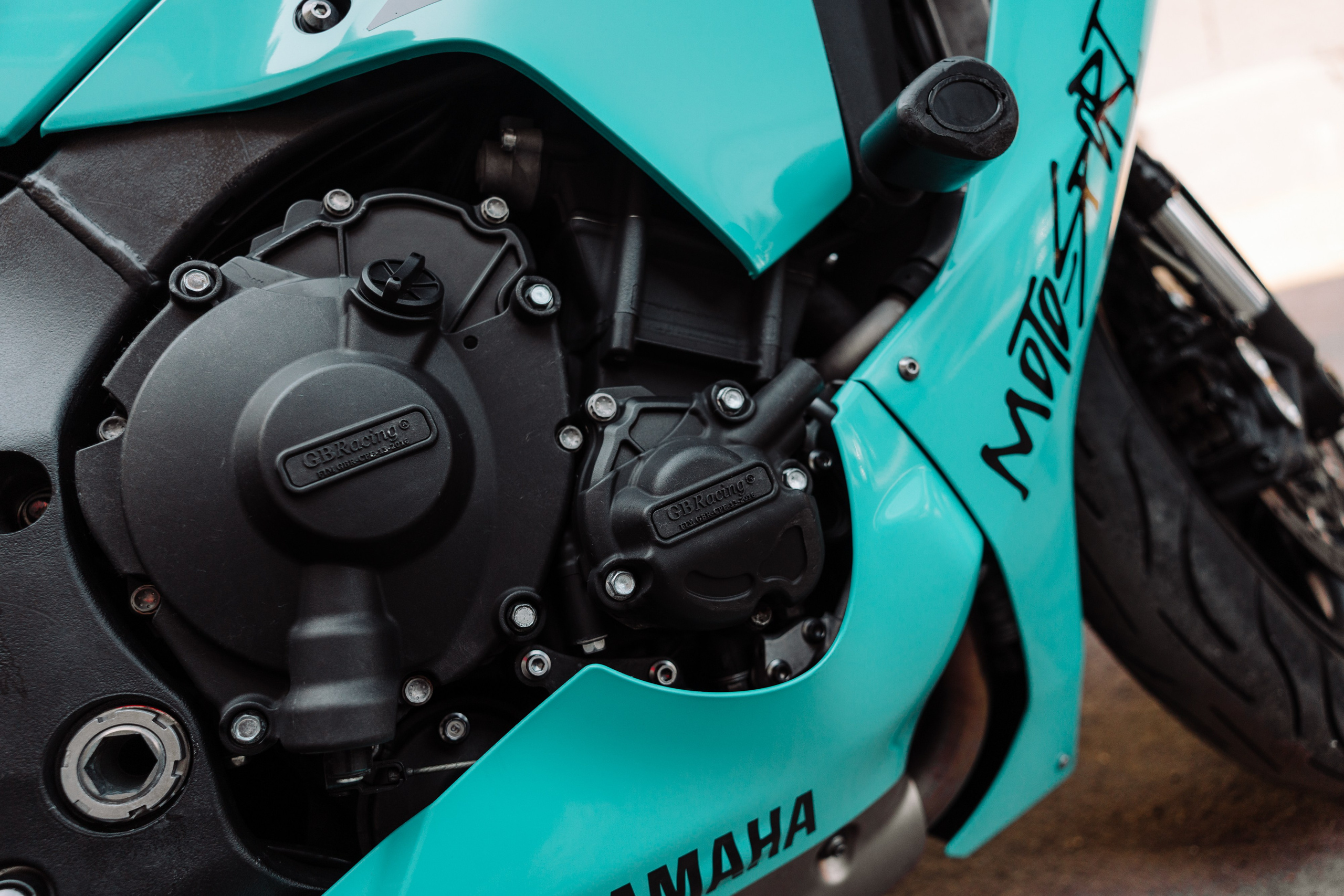 Мотоцикл Yamaha Yzf-R1 Tiffany. DeLorein