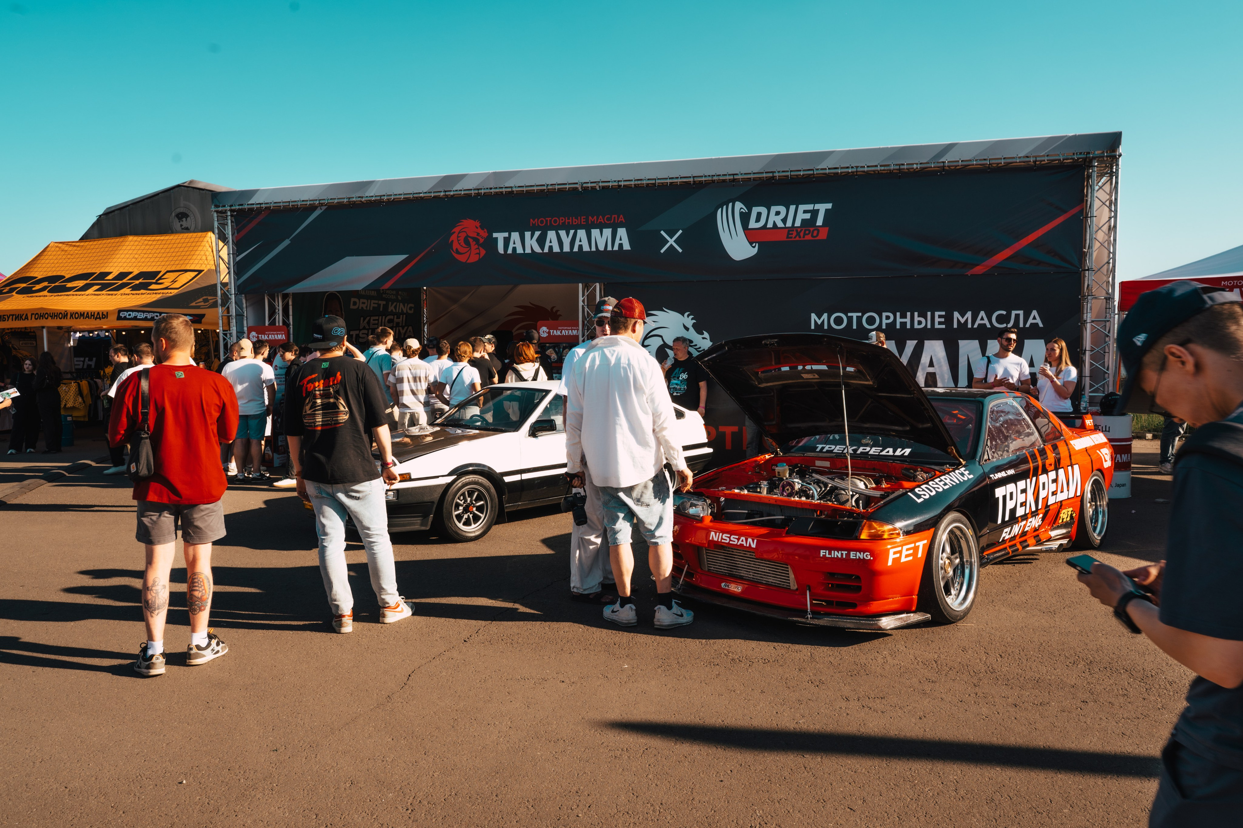 Drift Expo Кэйити Тсучия и Takayama 2026 мячково. DeLorein