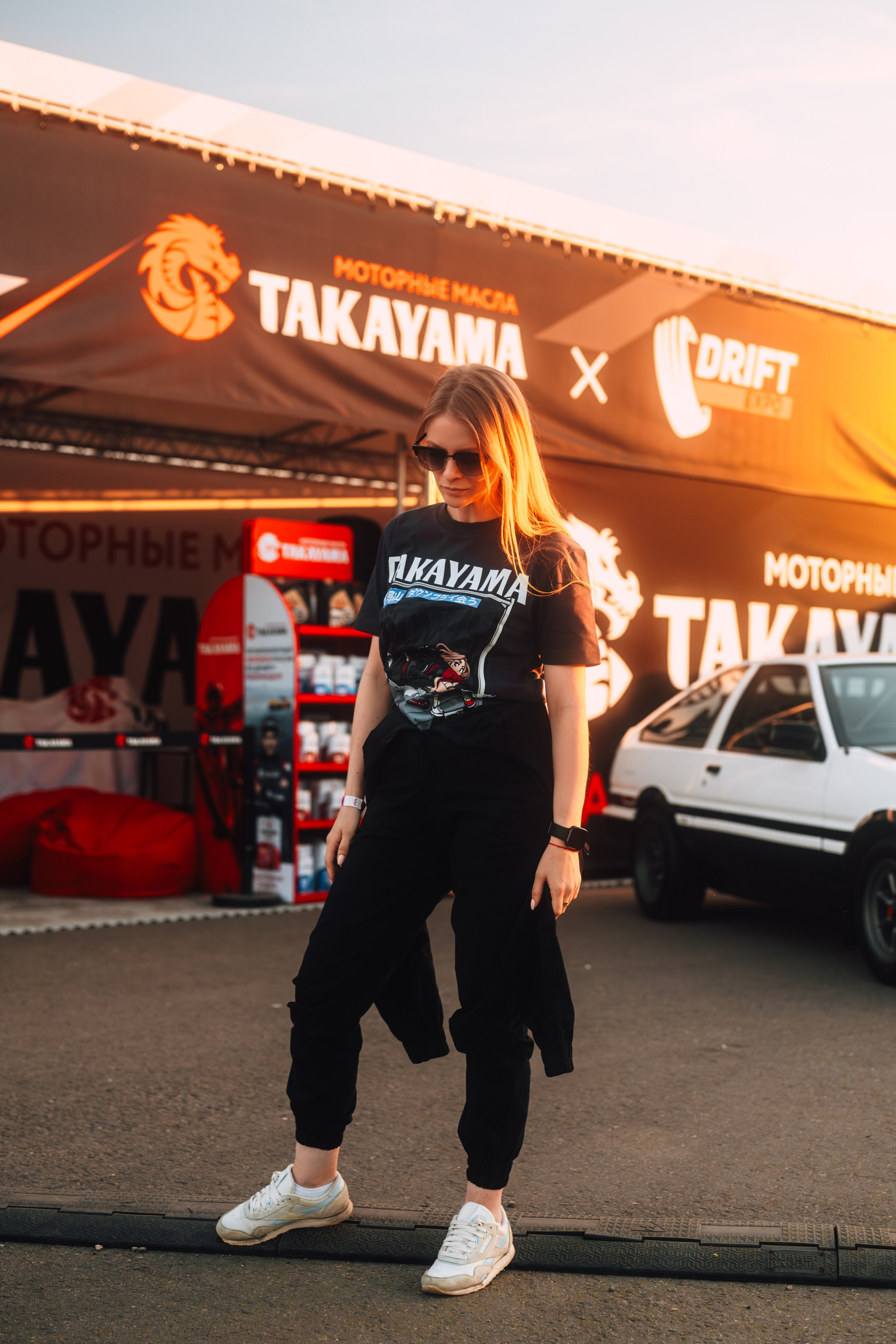 Drift Expo Кэйити Тсучия и Takayama 2026 мячково. DeLorein