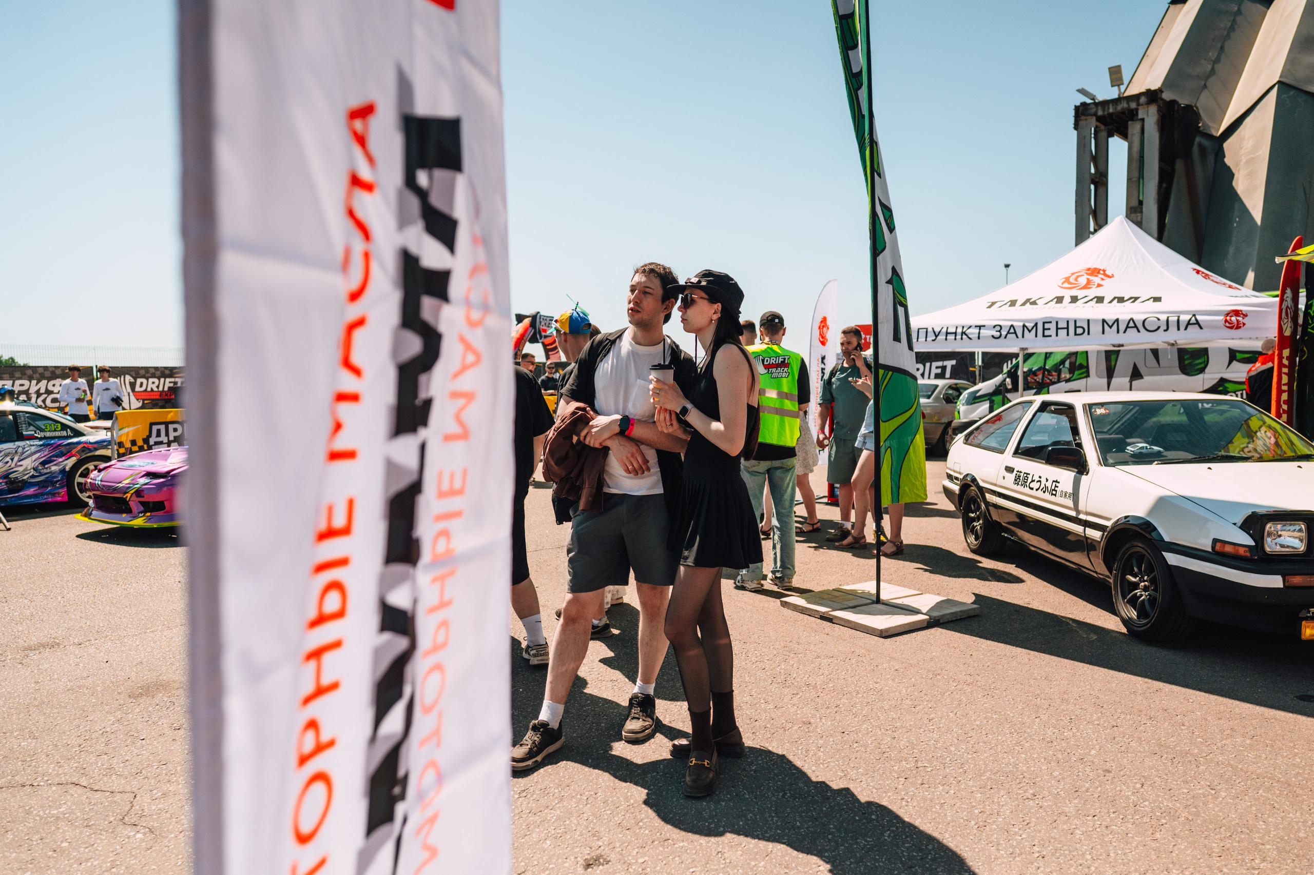 Drift Expo Кэйити Тсучия и Takayama 2026 мячково. DeLorein