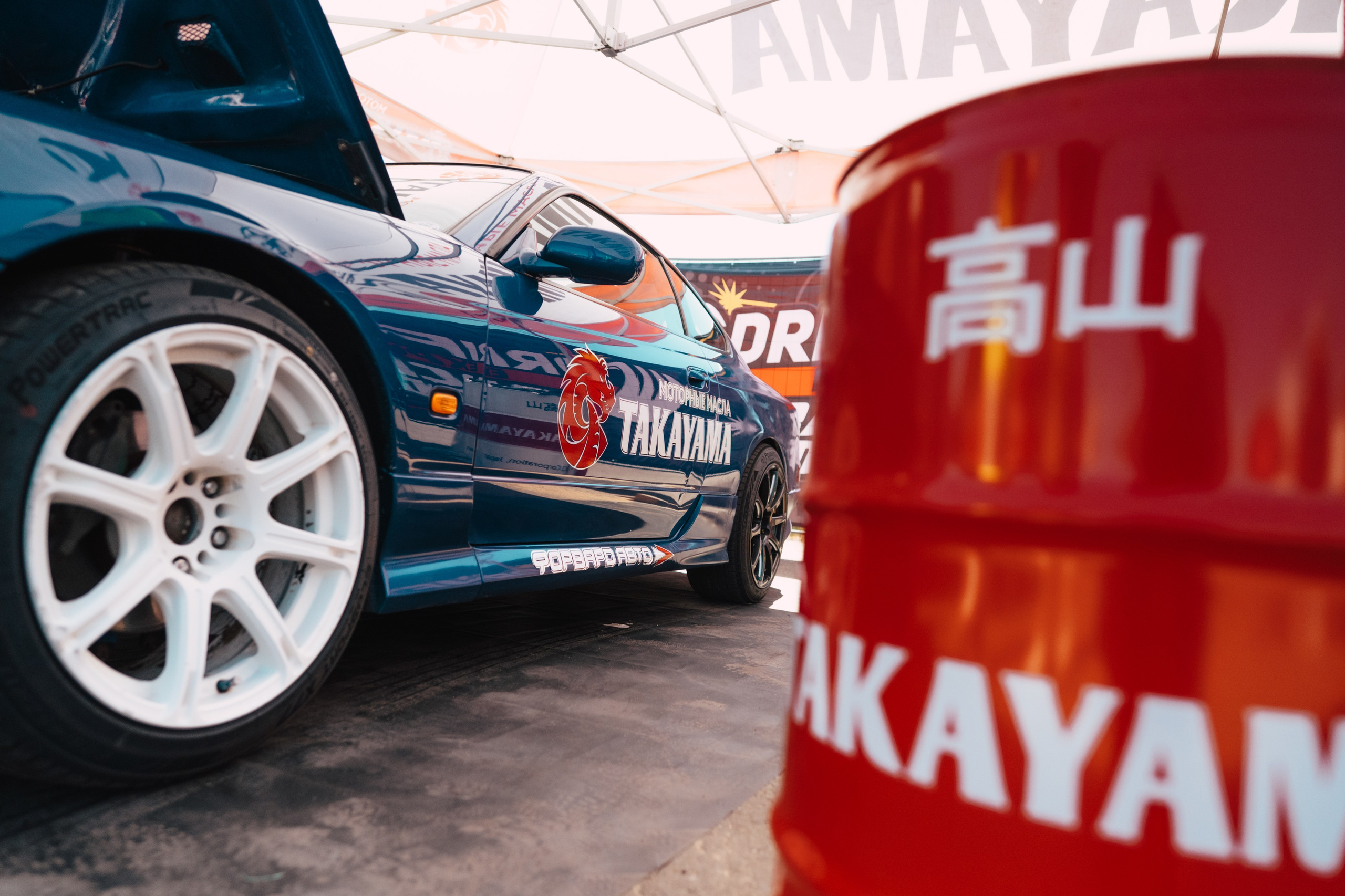 Drift Expo Кэйити Тсучия и Takayama 2026 мячково. DeLorein