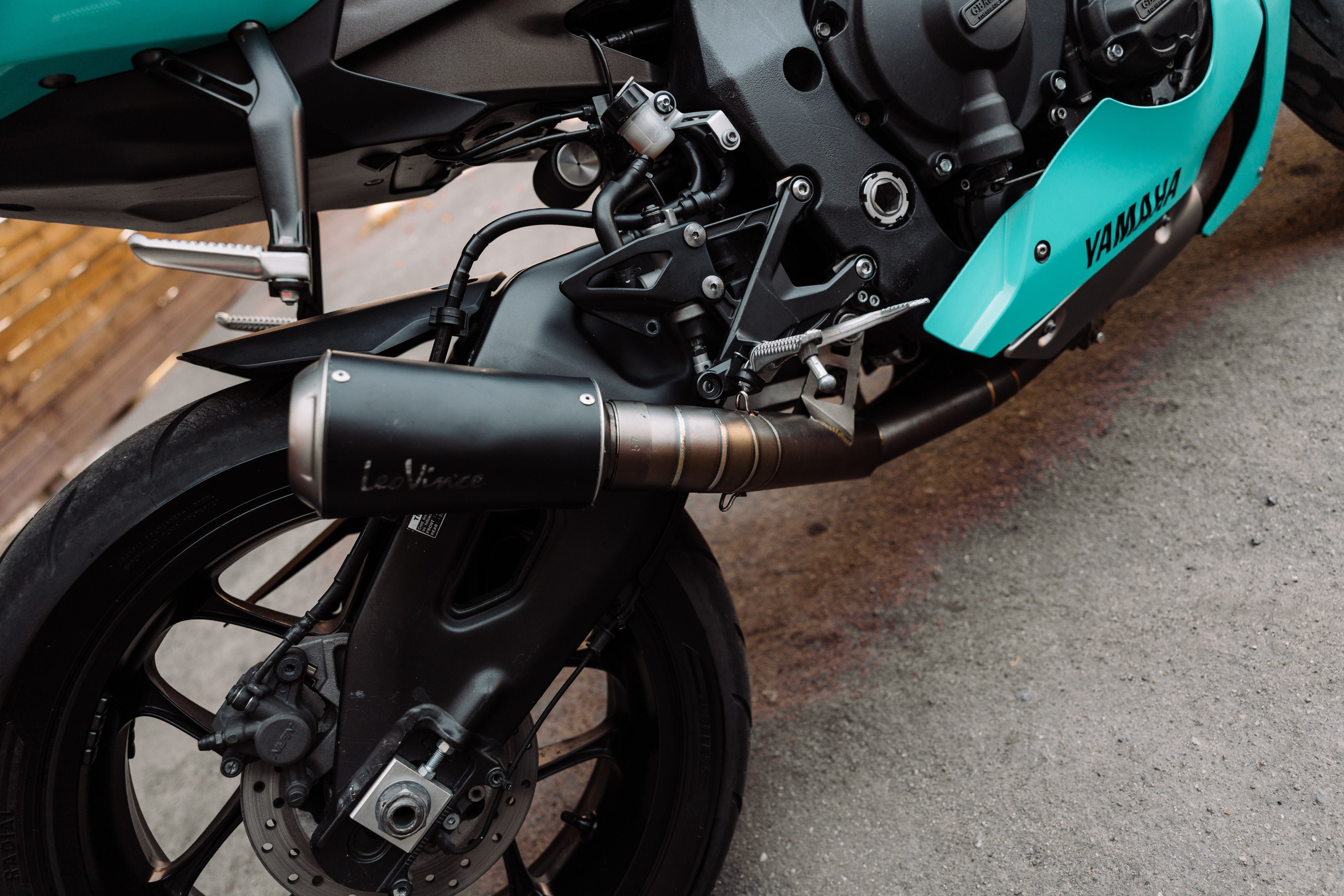 Мотоцикл Yamaha Yzf-R1 Tiffany. DeLorein
