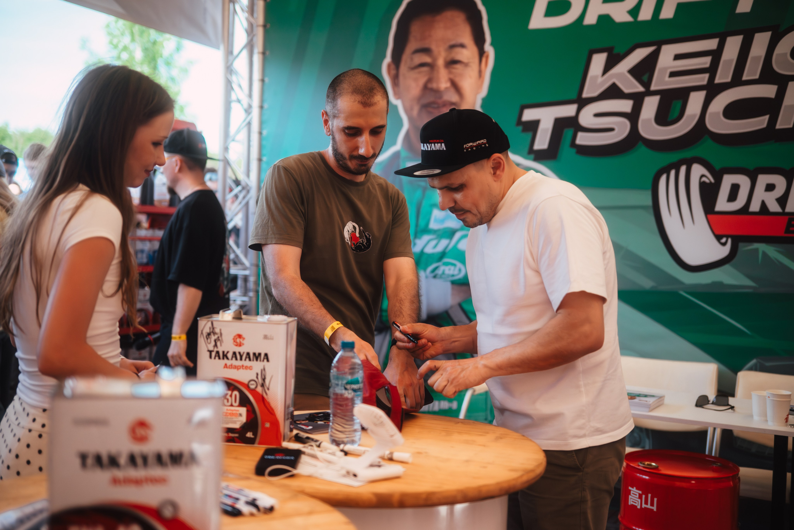 Drift Expo Кэйити Тсучия и Takayama 2026 мячково. DeLorein