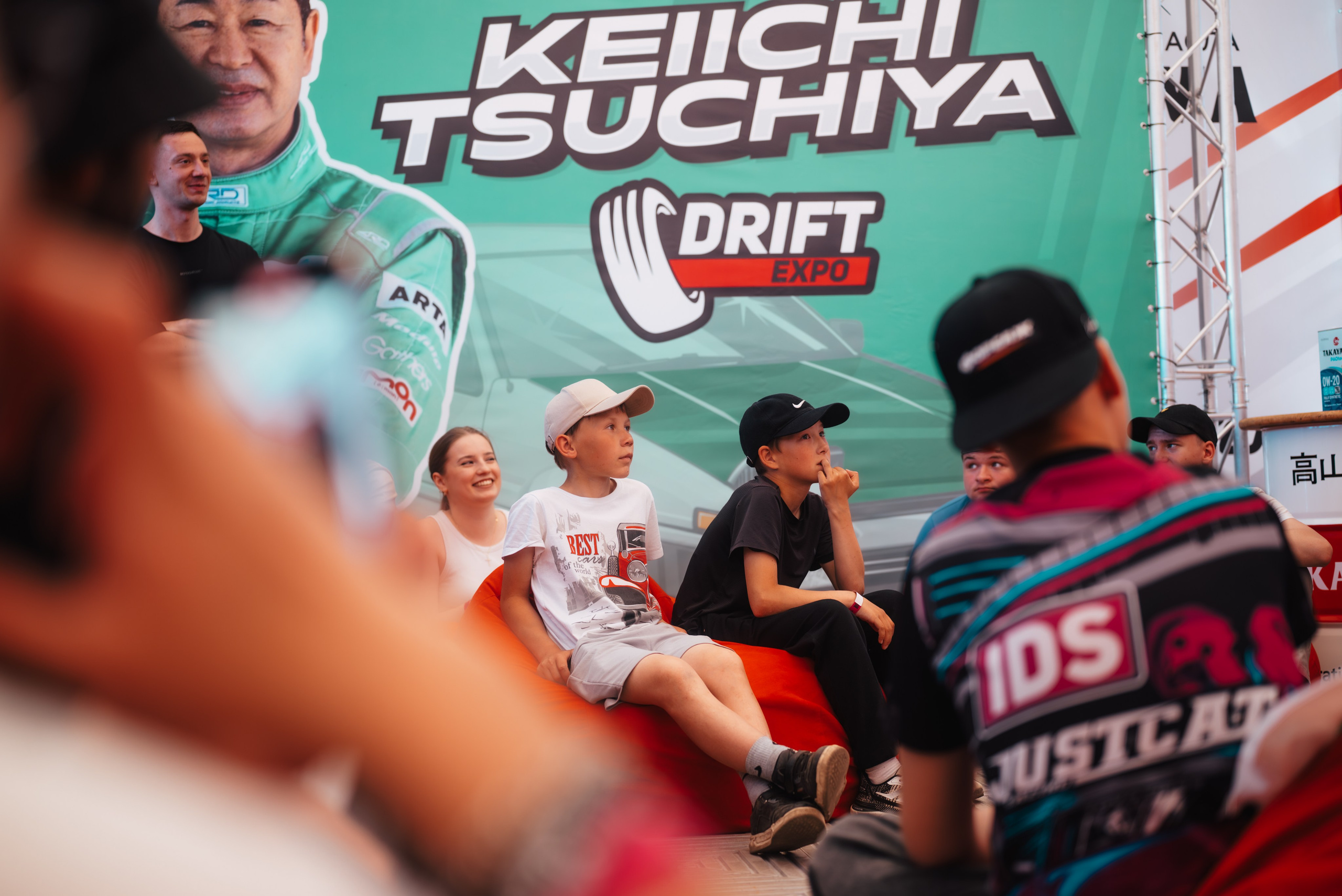 Drift Expo Кэйити Тсучия и Takayama 2026 мячково. DeLorein
