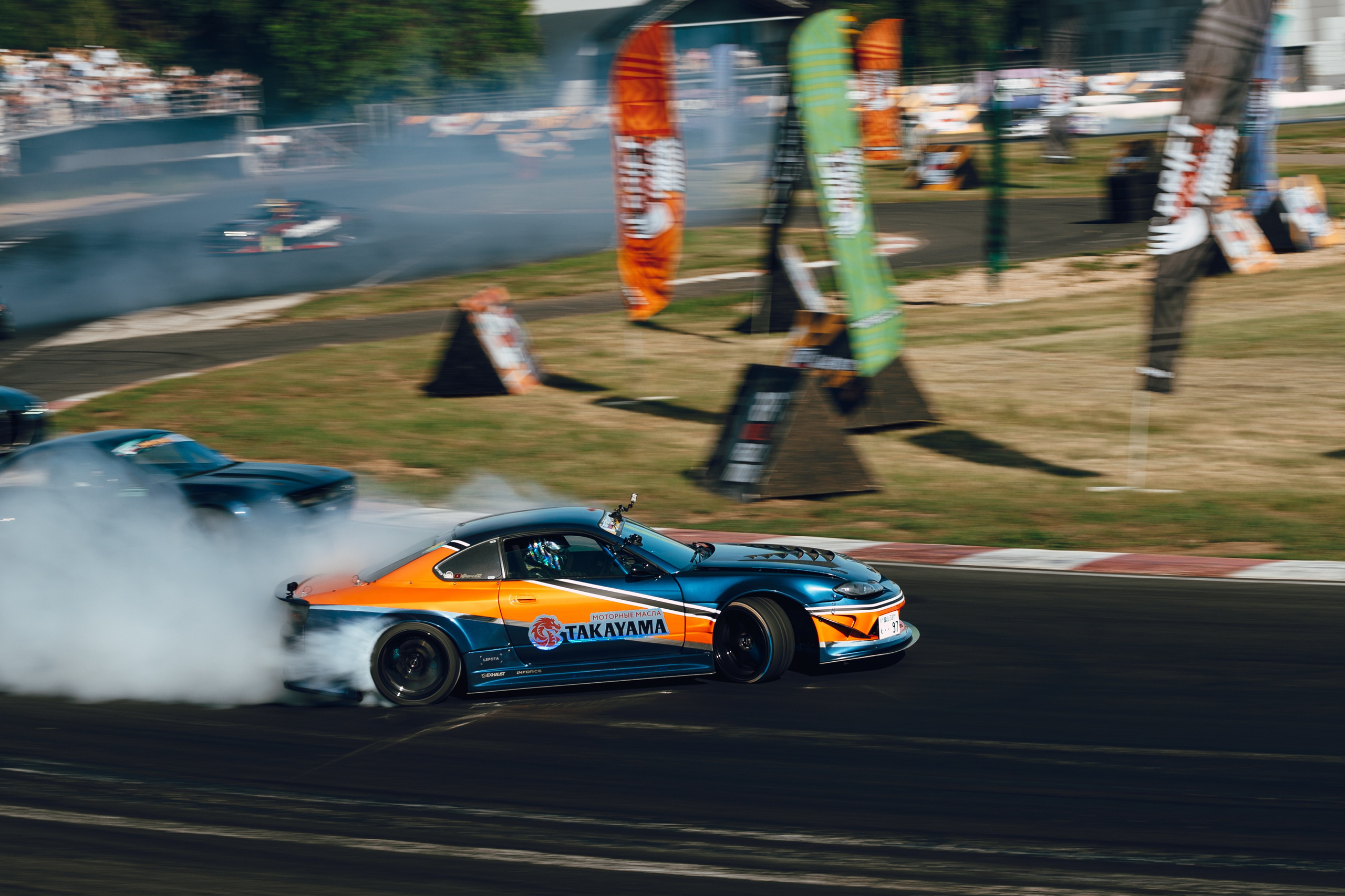Drift Expo Кэйити Тсучия и Takayama 2026 мячково. DeLorein