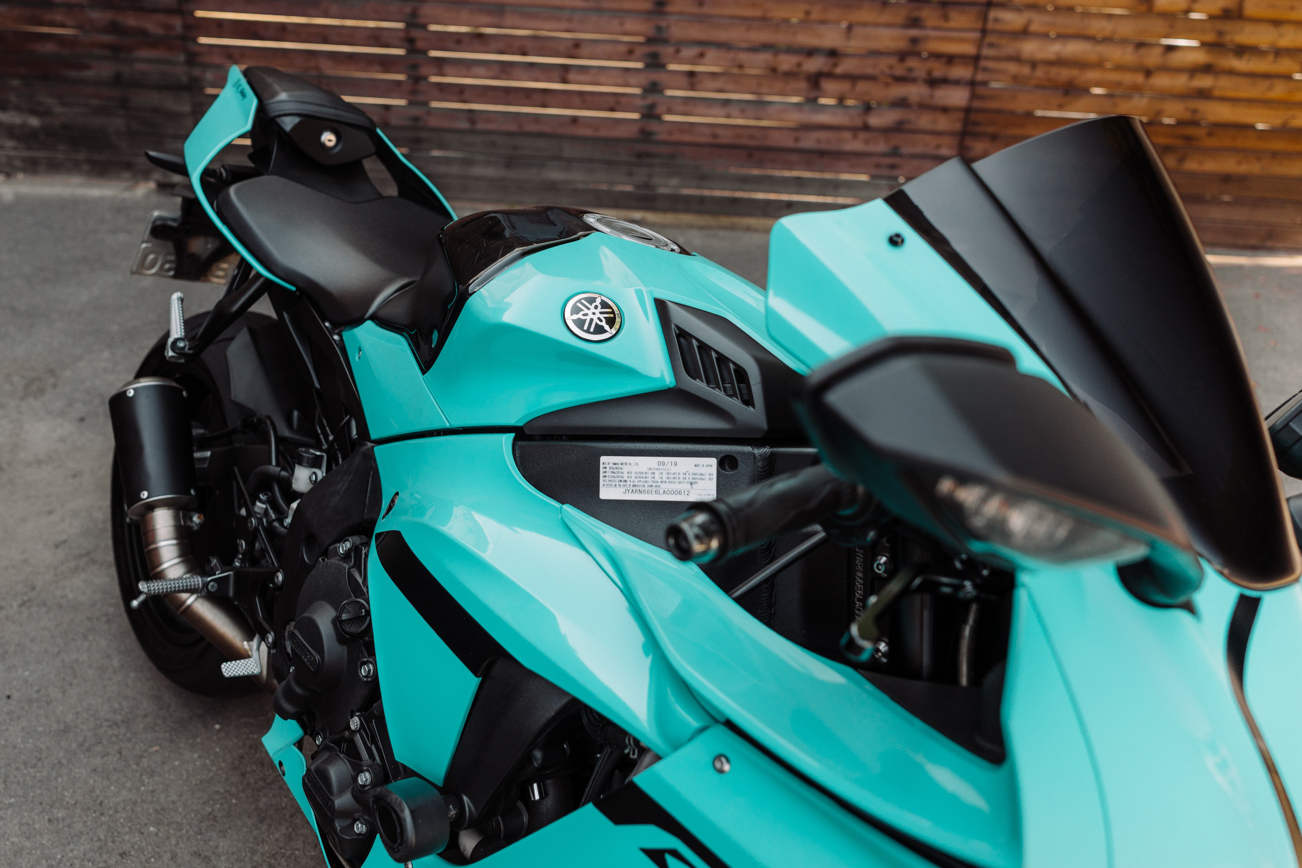 Мотоцикл Yamaha Yzf-R1 Tiffany. DeLorein