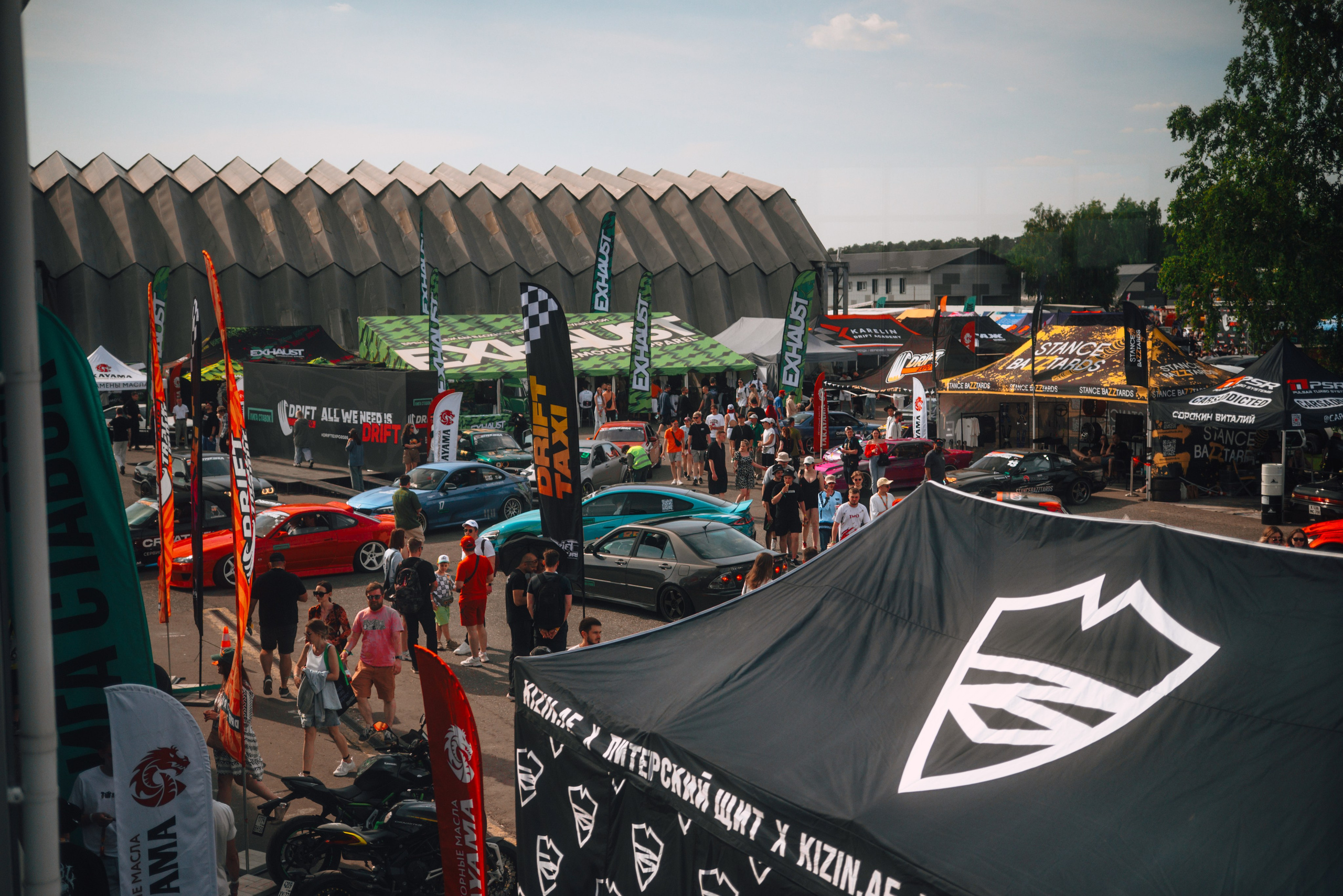 Drift Expo Кэйити Тсучия и Takayama 2026 мячково. DeLorein