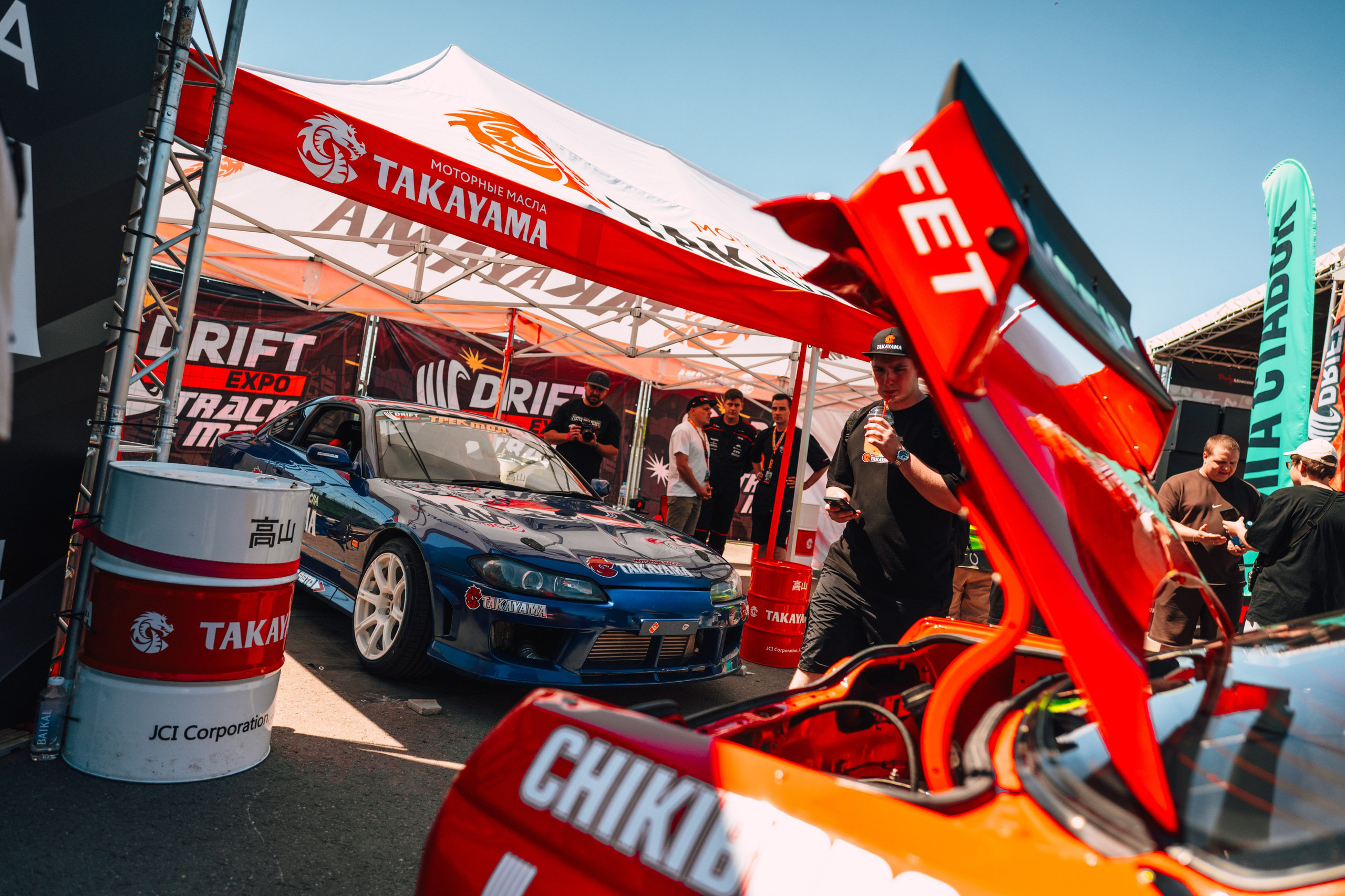Drift Expo Кэйити Тсучия и Takayama 2026 мячково. DeLorein