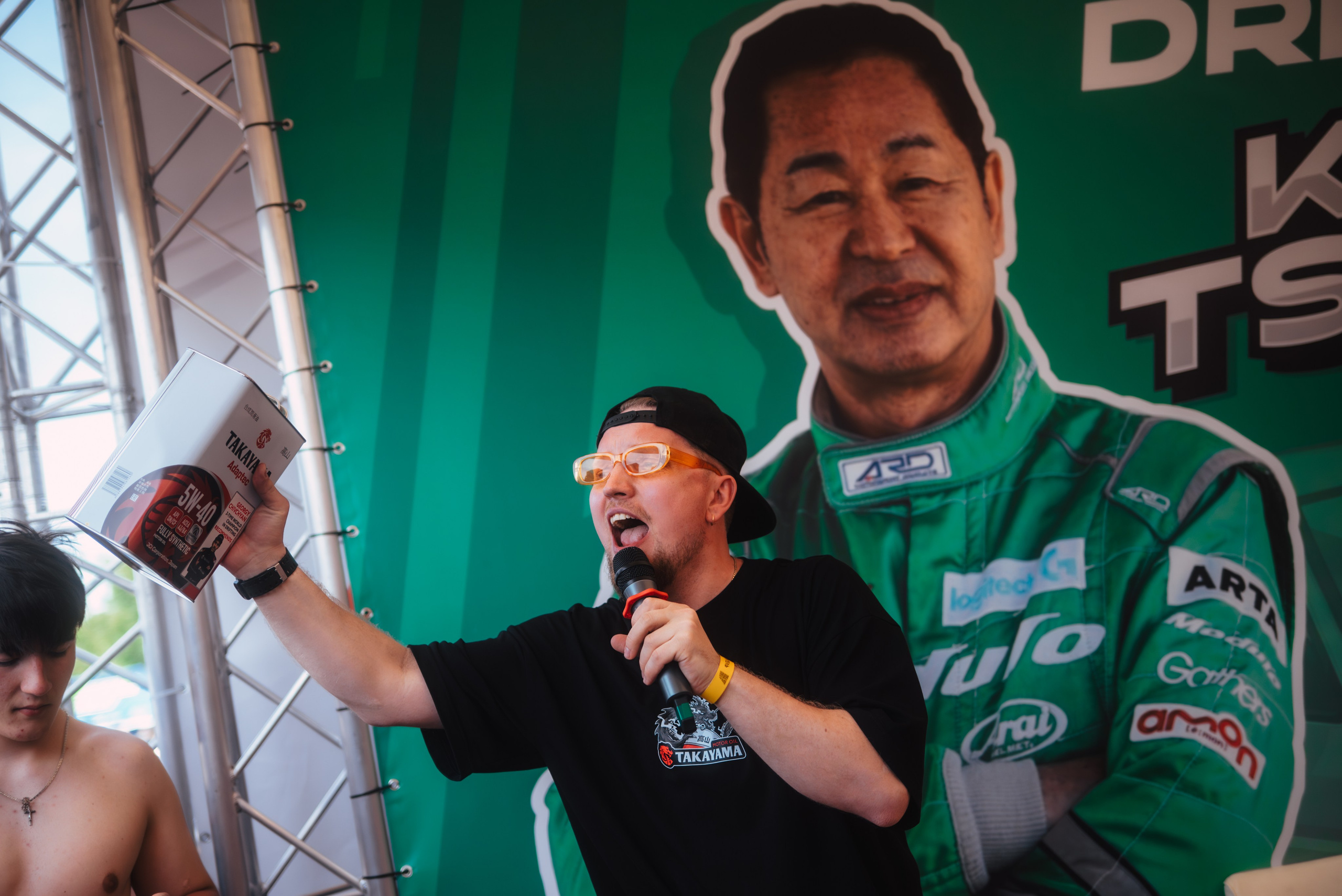 Drift Expo Кэйити Тсучия и Takayama 2026 мячково. DeLorein