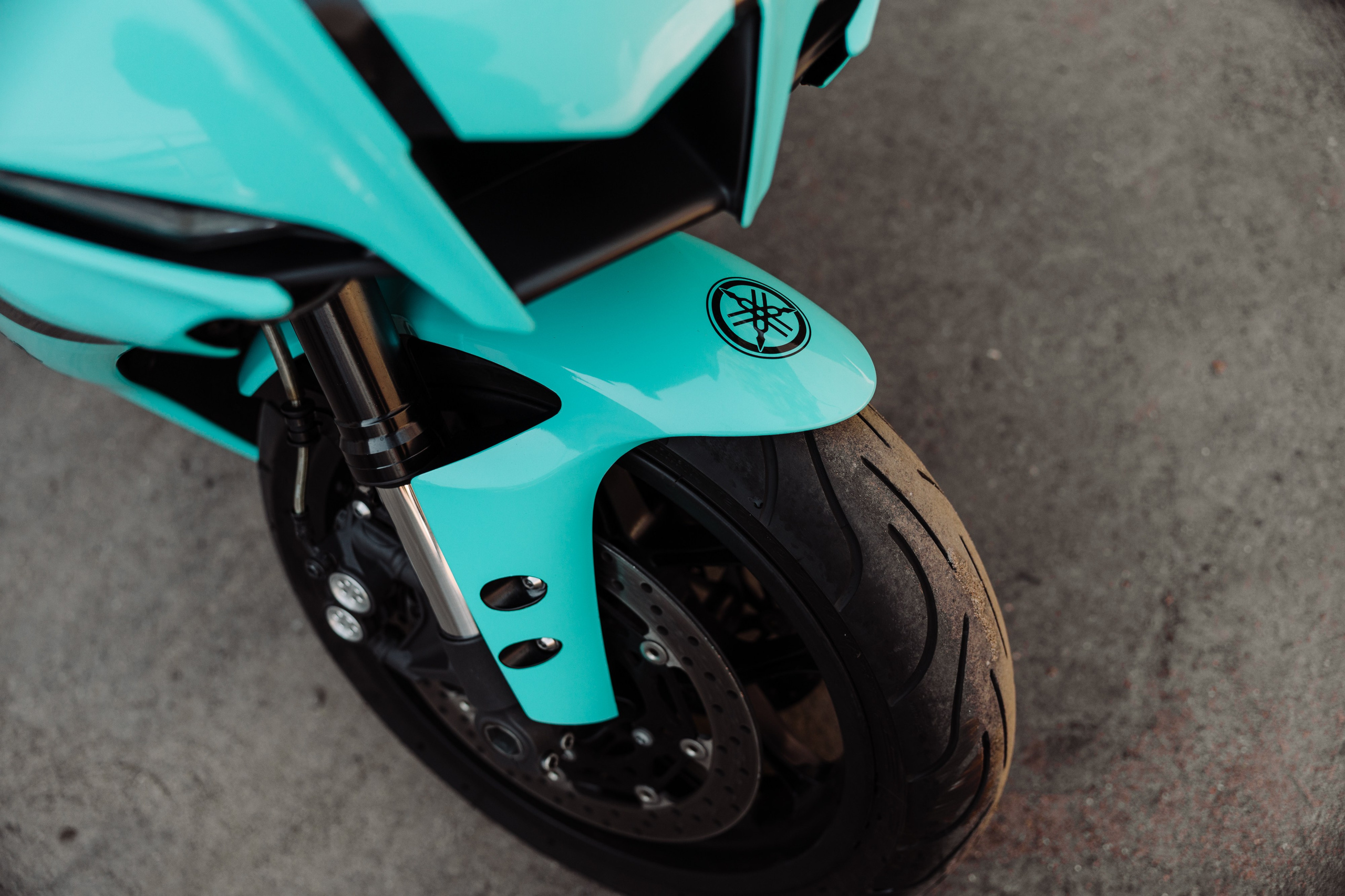 Мотоцикл Yamaha Yzf-R1 Tiffany. DeLorein