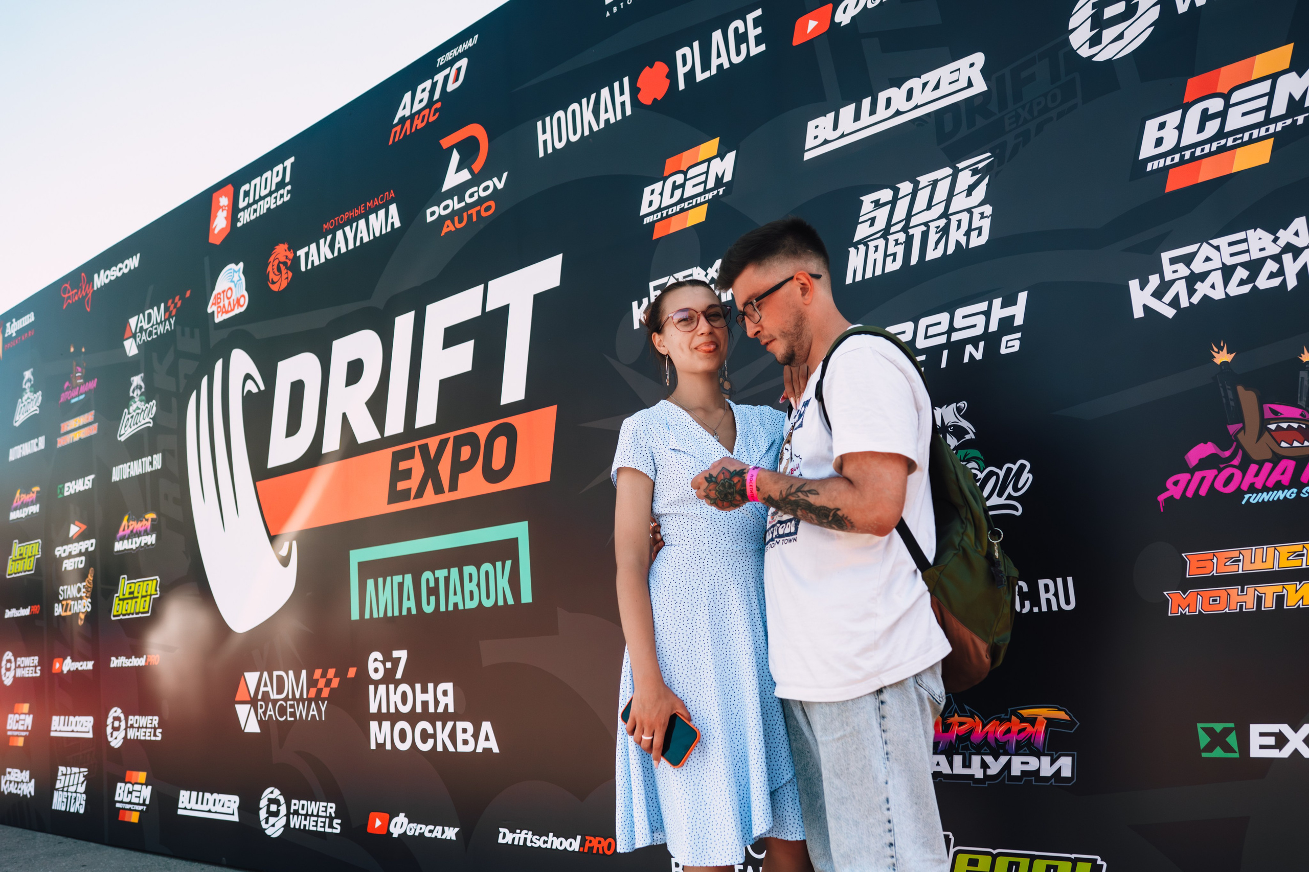 Drift Expo Кэйити Тсучия и Takayama 2026 мячково. DeLorein
