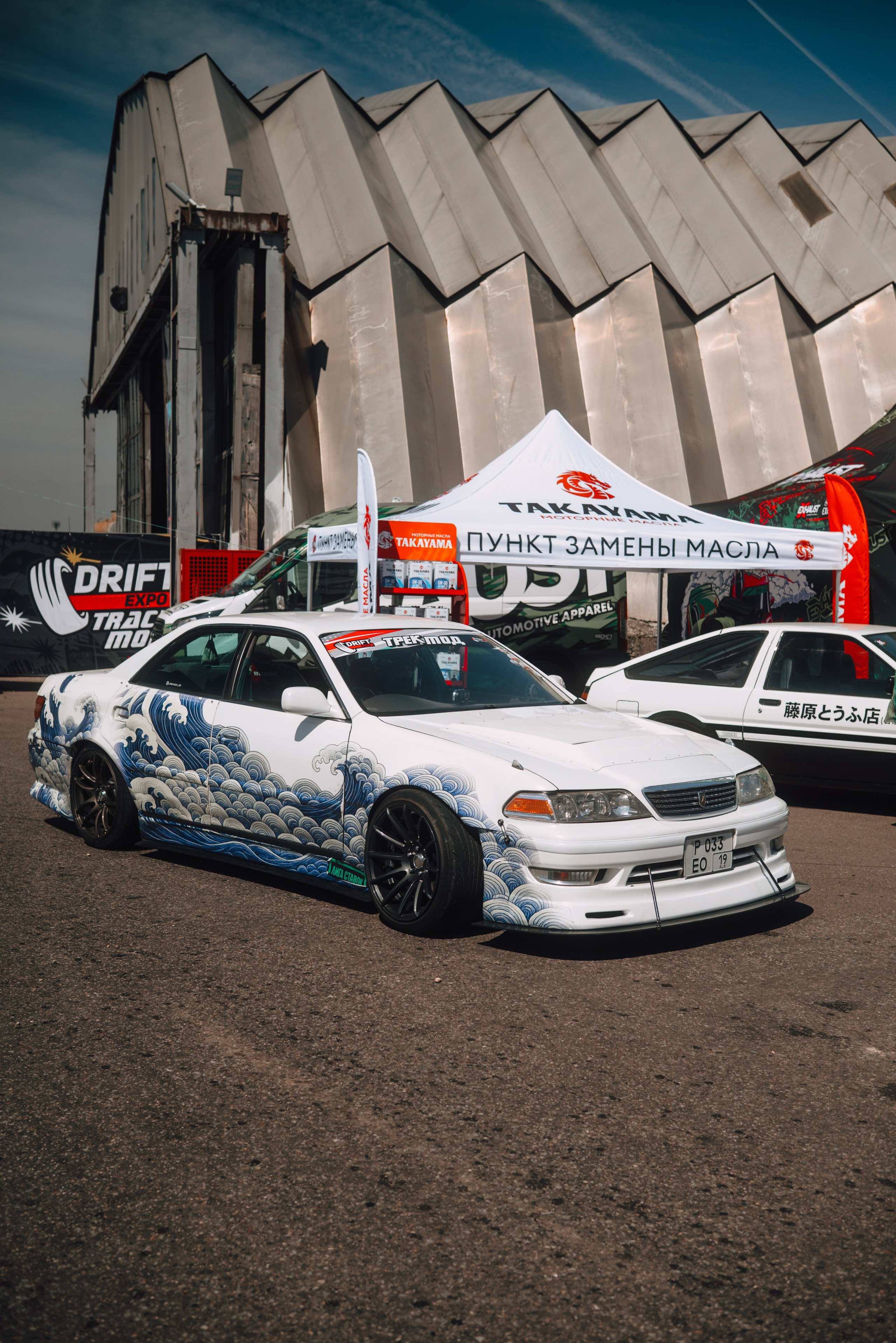 Drift Expo Кэйити Тсучия и Takayama 2026 мячково. DeLorein