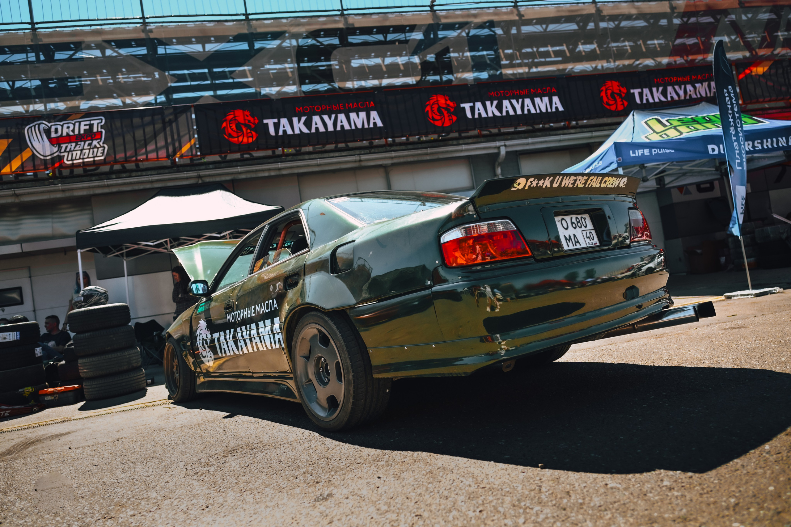 Drift Expo Кэйити Тсучия и Takayama 2026 мячково. DeLorein