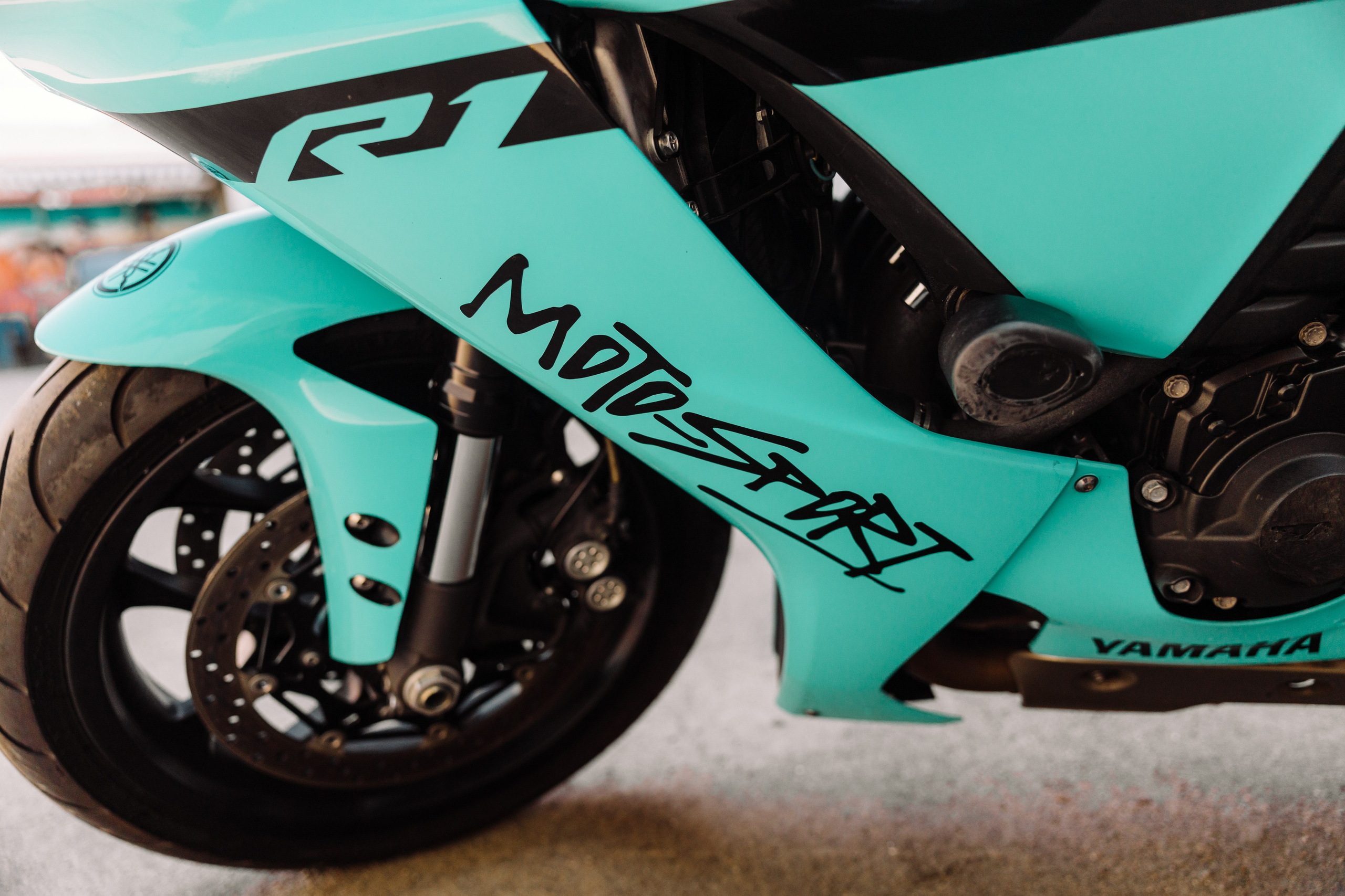 Мотоцикл Yamaha Yzf-R1 Tiffany. DeLorein