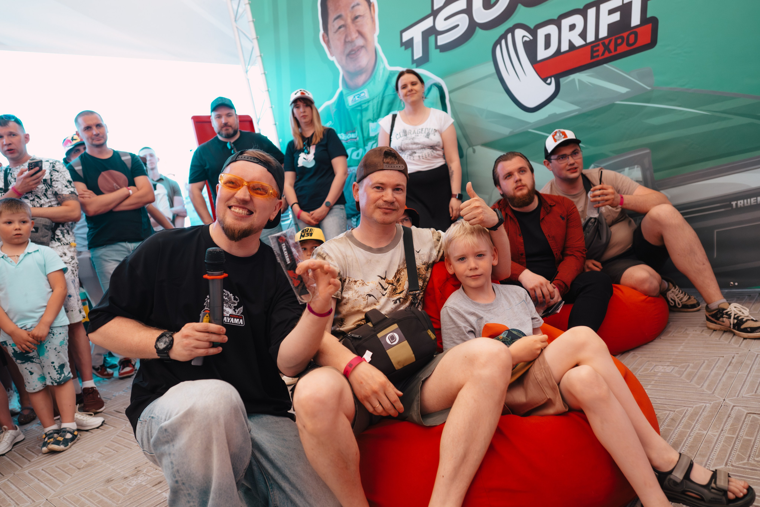 Drift Expo Кэйити Тсучия и Takayama 2026 мячково. DeLorein