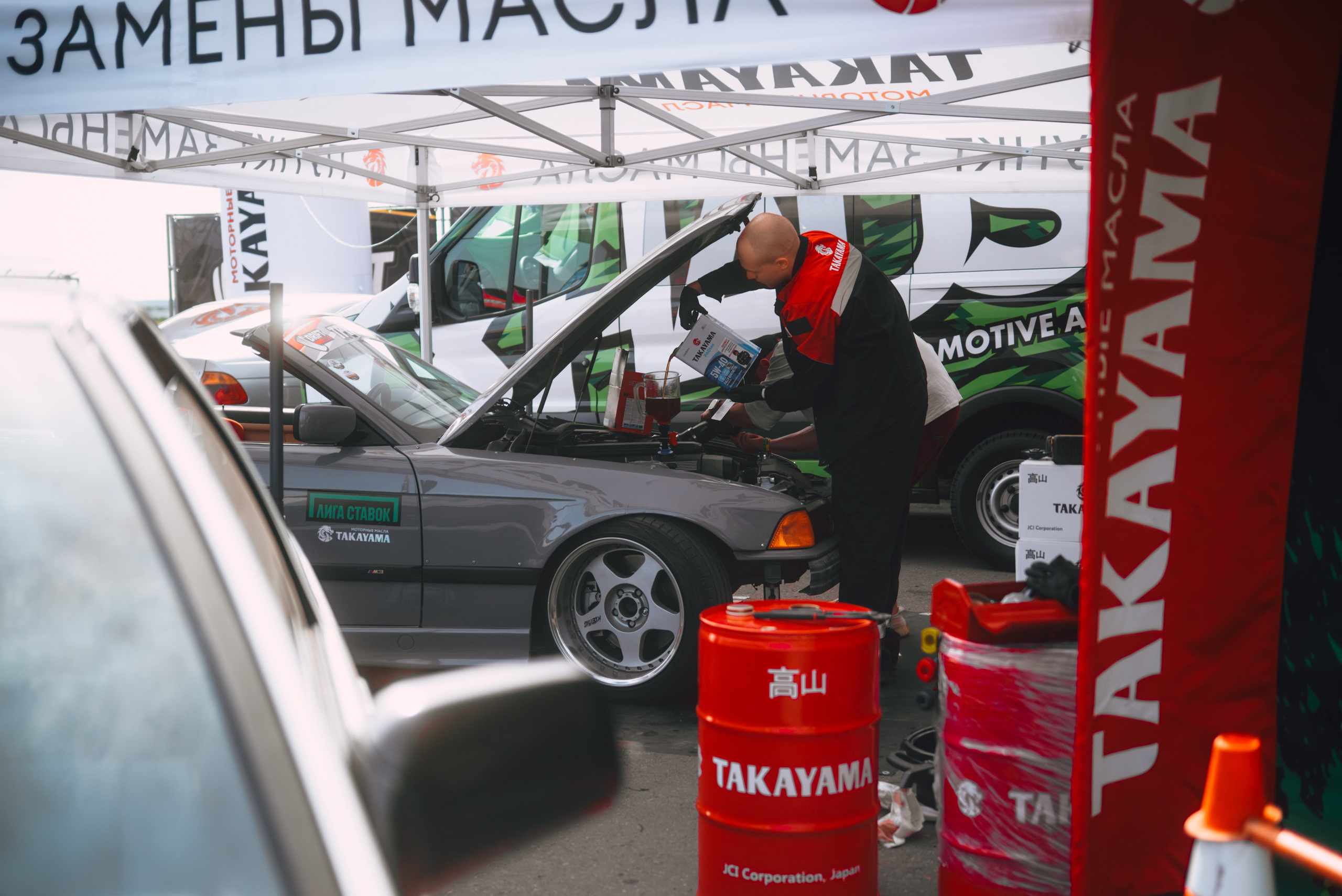 Drift Expo Кэйити Тсучия и Takayama 2026 мячково. DeLorein