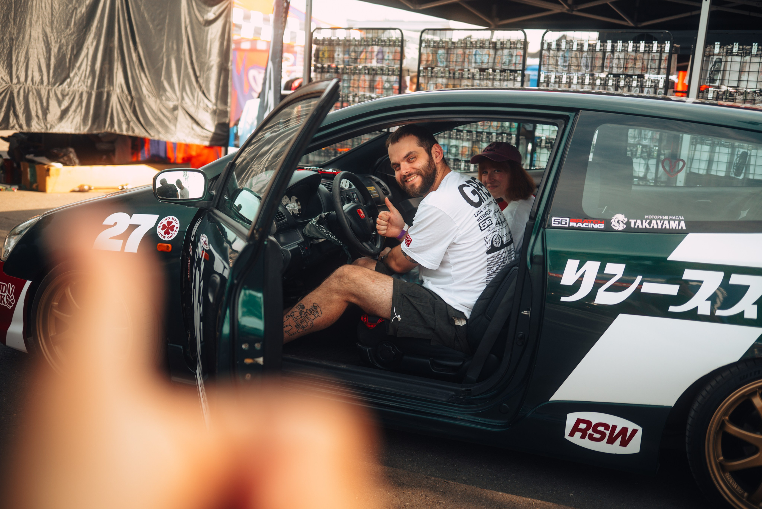 Drift Expo Кэйити Тсучия и Takayama 2026 мячково. DeLorein