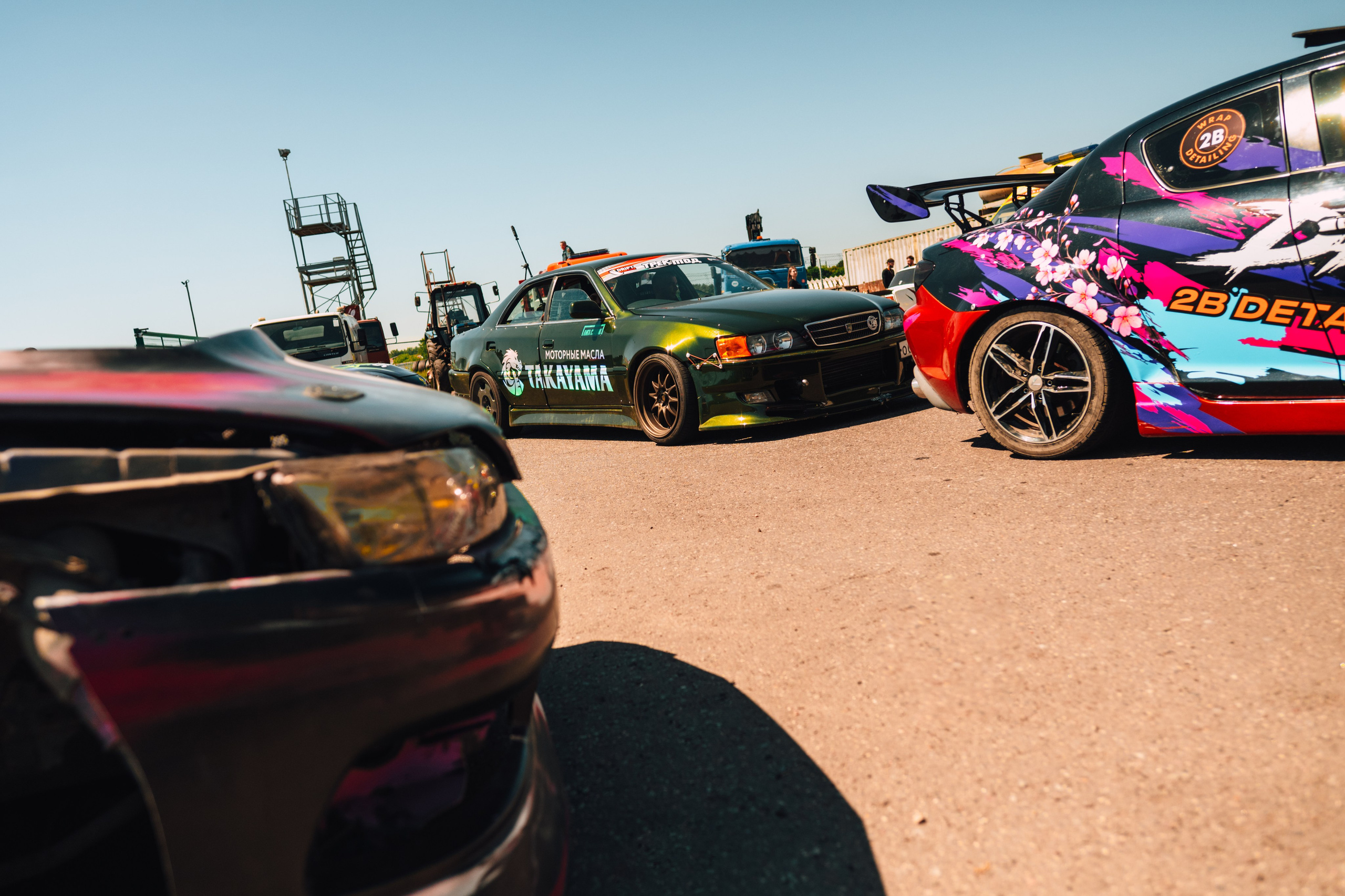 Drift Expo Кэйити Тсучия и Takayama 2026 мячково. DeLorein