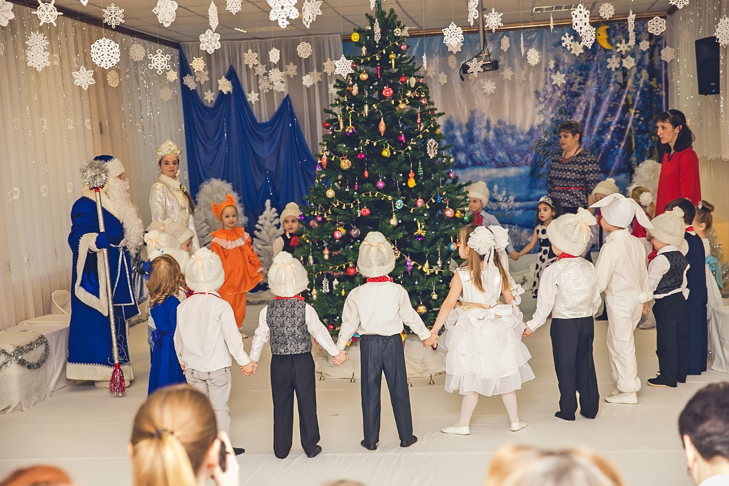 Новый год в саду. Семейный и детский фотограф в Нижнем Новгороде