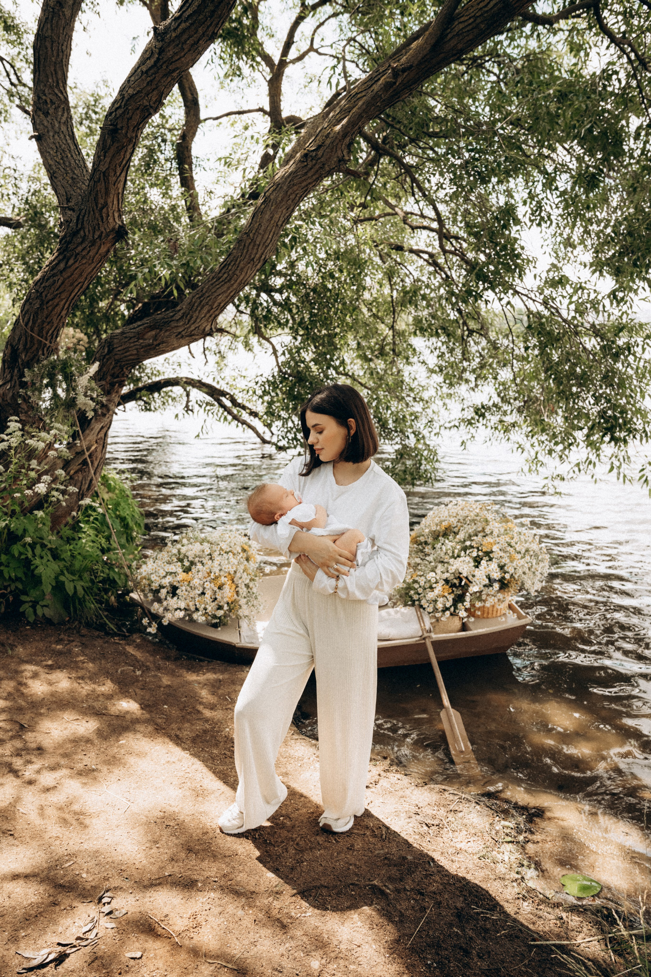 Таня и малышка Элина. Фотограф Мария Миллс | Минск