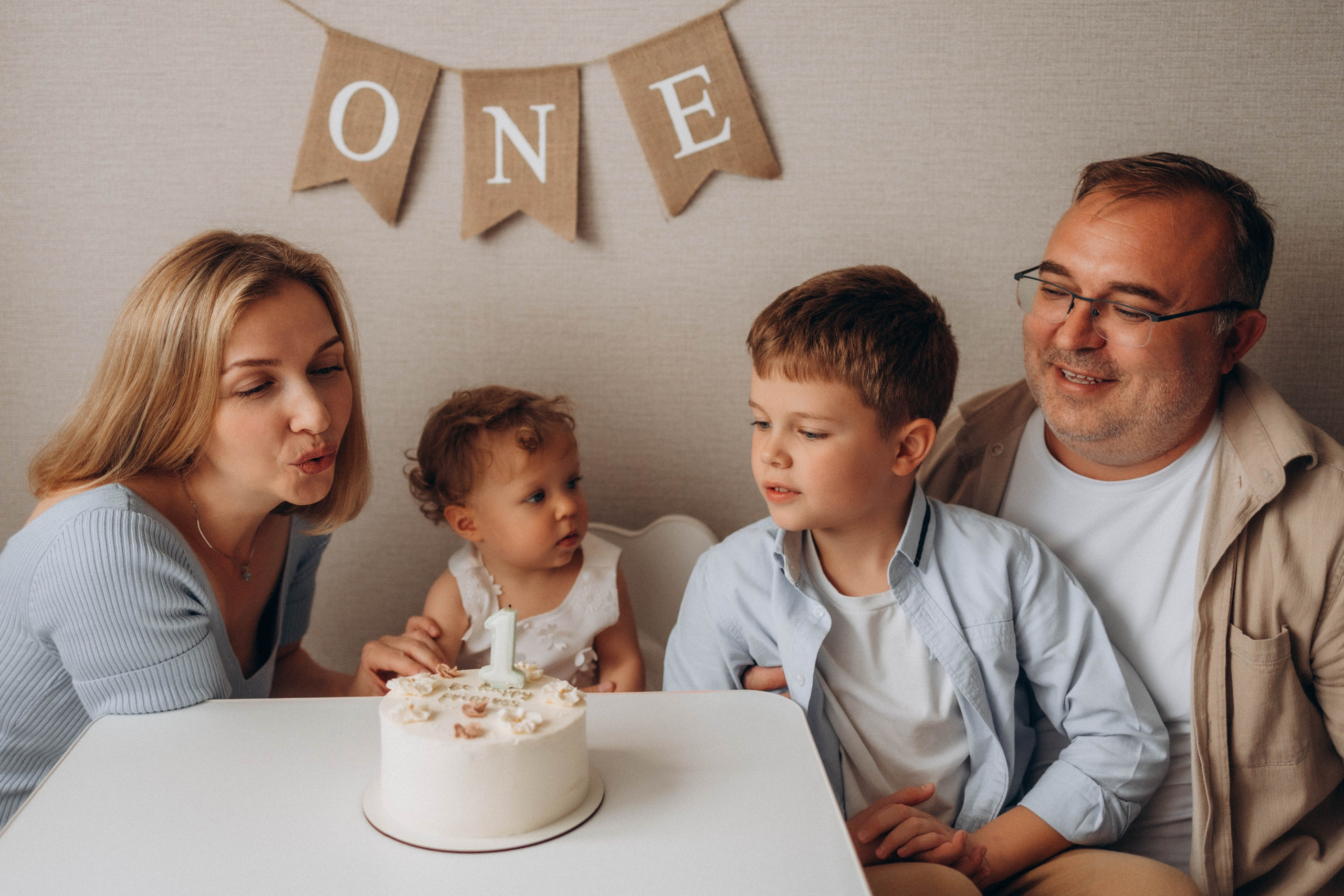 Годик Мии. Семейный и женский фотограф в Москве Коновалова Олеся