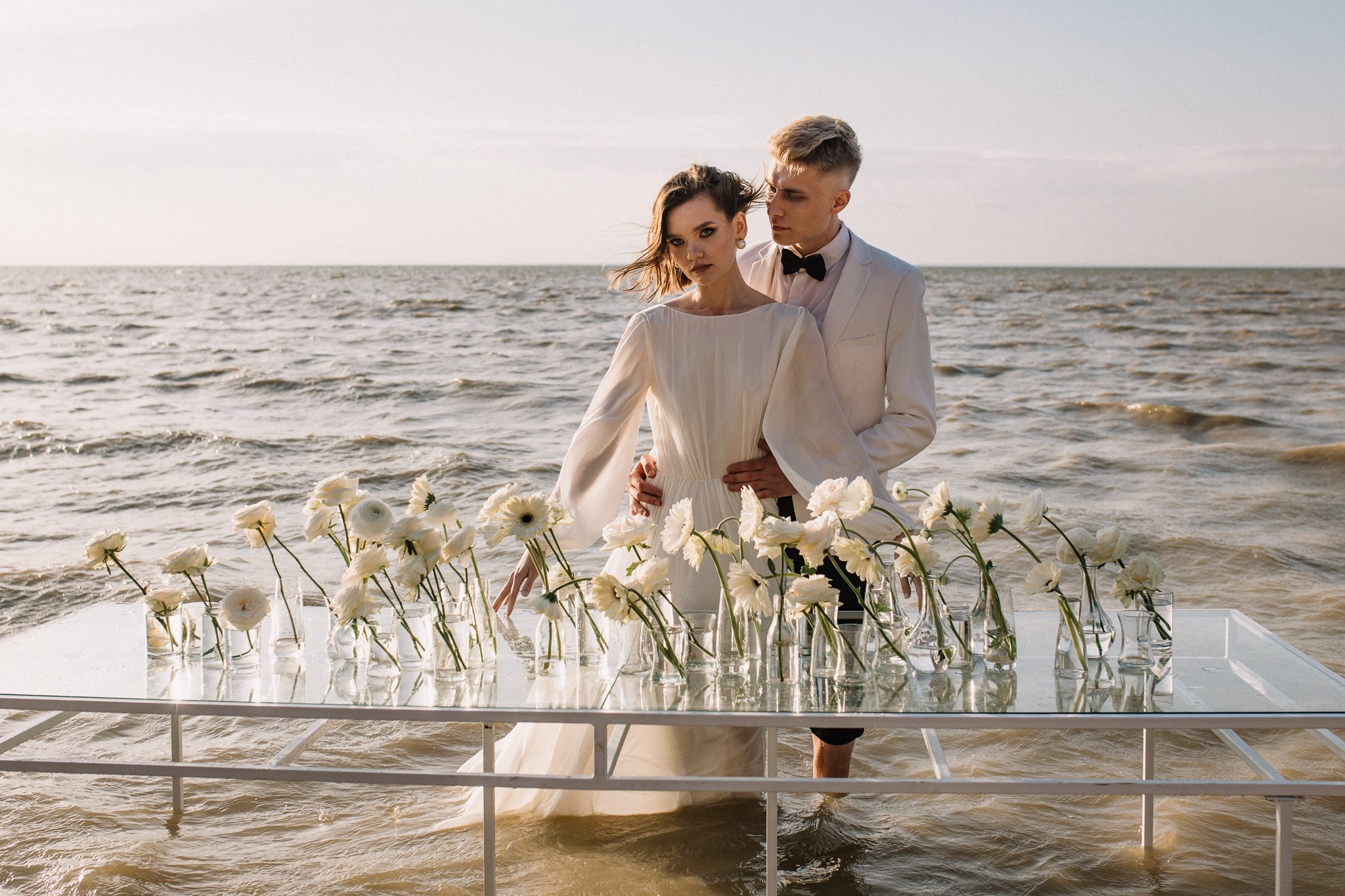 Клятва у волн: пляжная свадебная love story. Семейный и свадебный фотограф Ростове-на-Дону