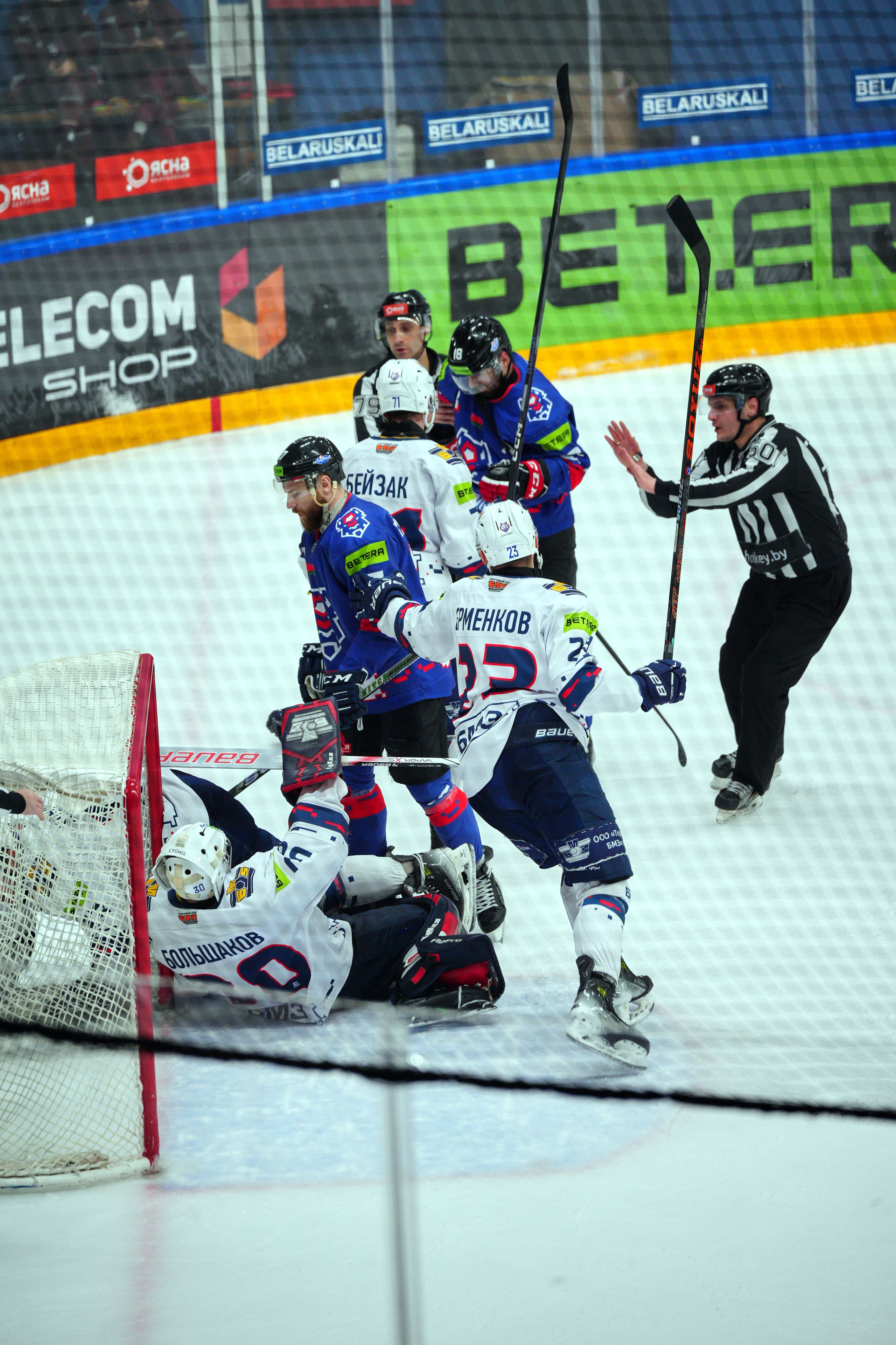 Хоккей: Брест — Металлург. EVG PROHOROV