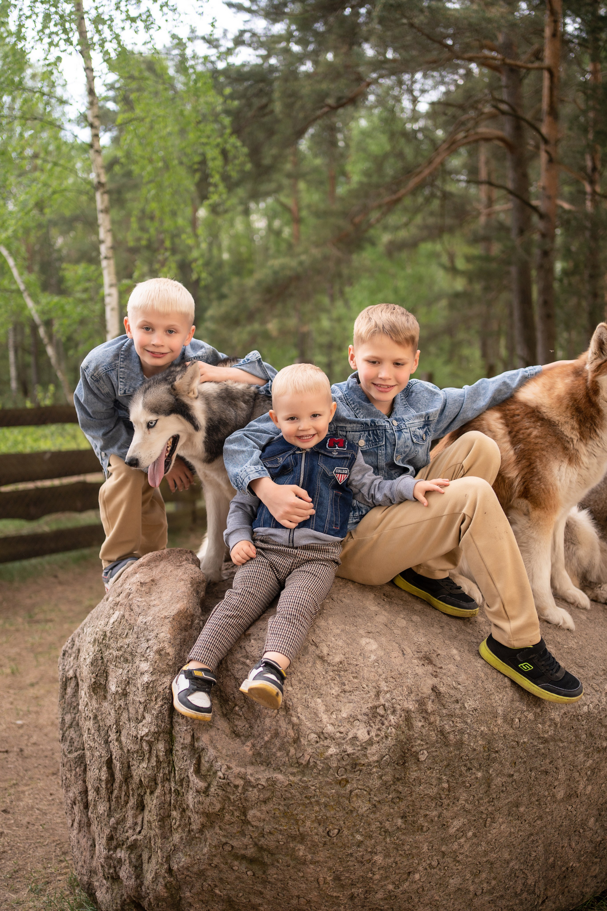 Хаски парк. Семейный и свадебный фотограф Минск, Беларусь Анна Орловская