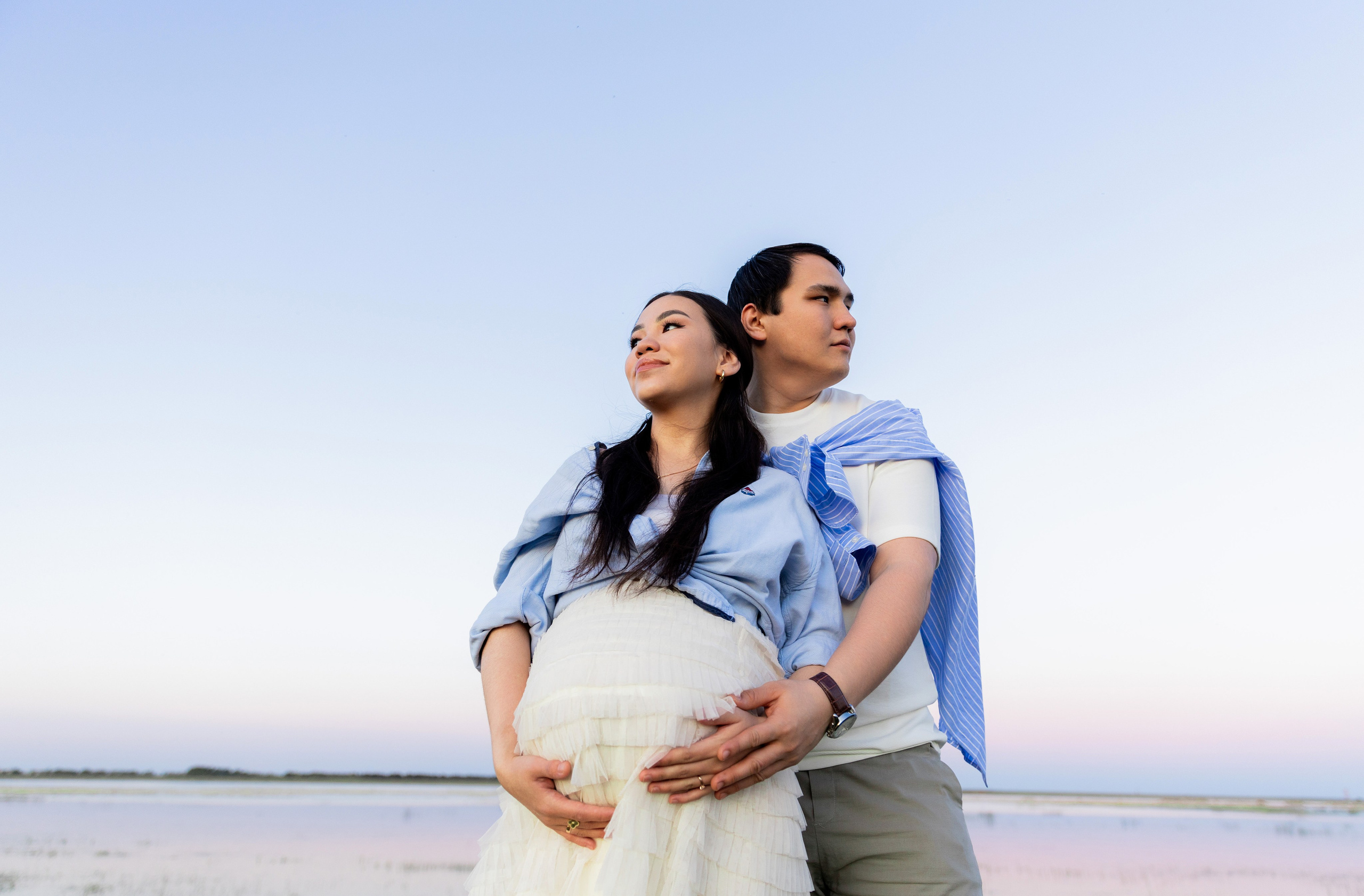 Нуржан и Акжунис (беременность)