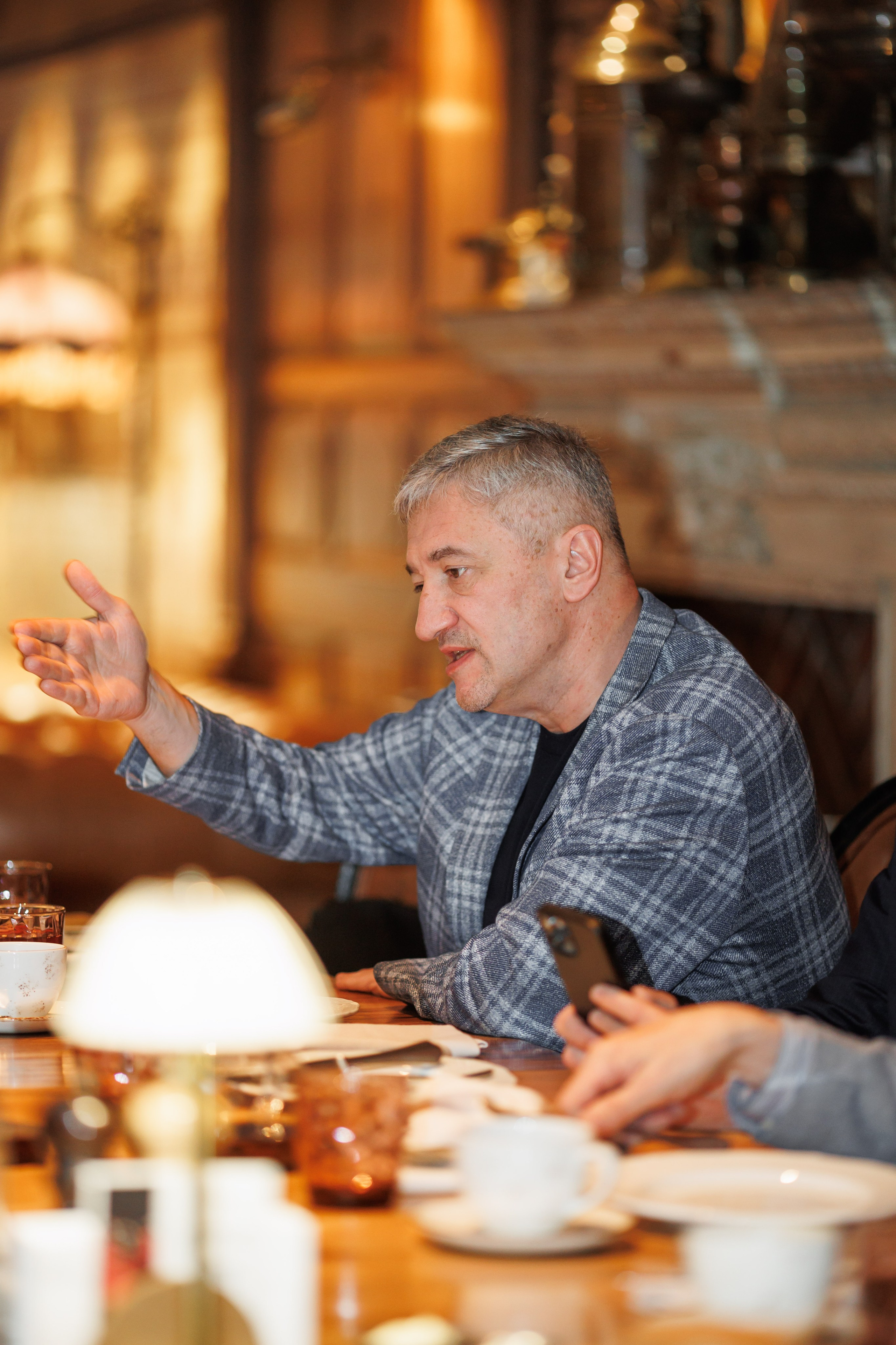 Деловой завтрак, ресторан «Матрешка». Свадебный и репортажный фотограф (Москва, Королев и другие)