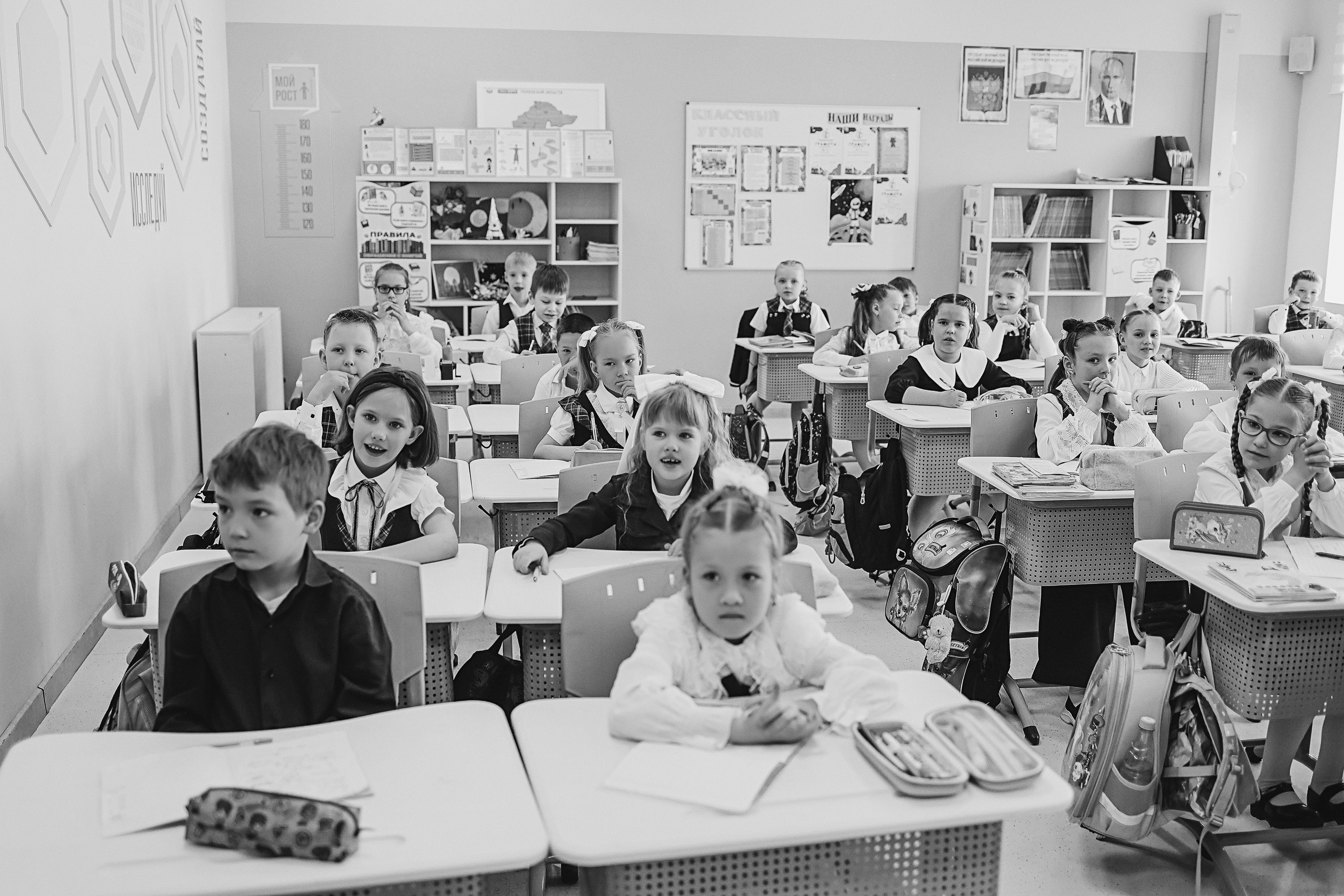 Один день в школе 1 класс. Семейный фотограф Тюмень, фотограф на роды Салмина Мария