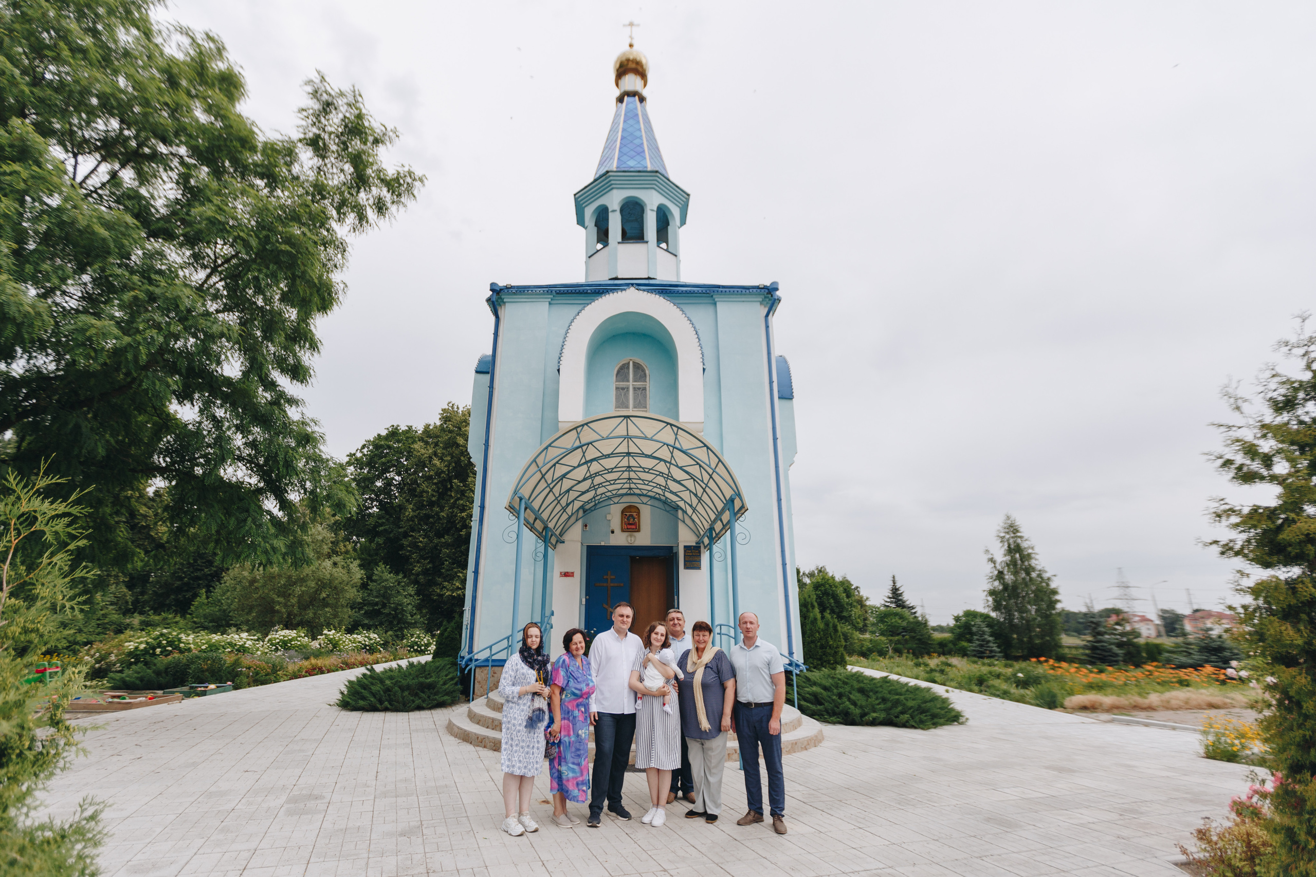 Крещение в Красном. Свадебный семейный фотограф и видеограф Гомель Минск Беларусь Европа