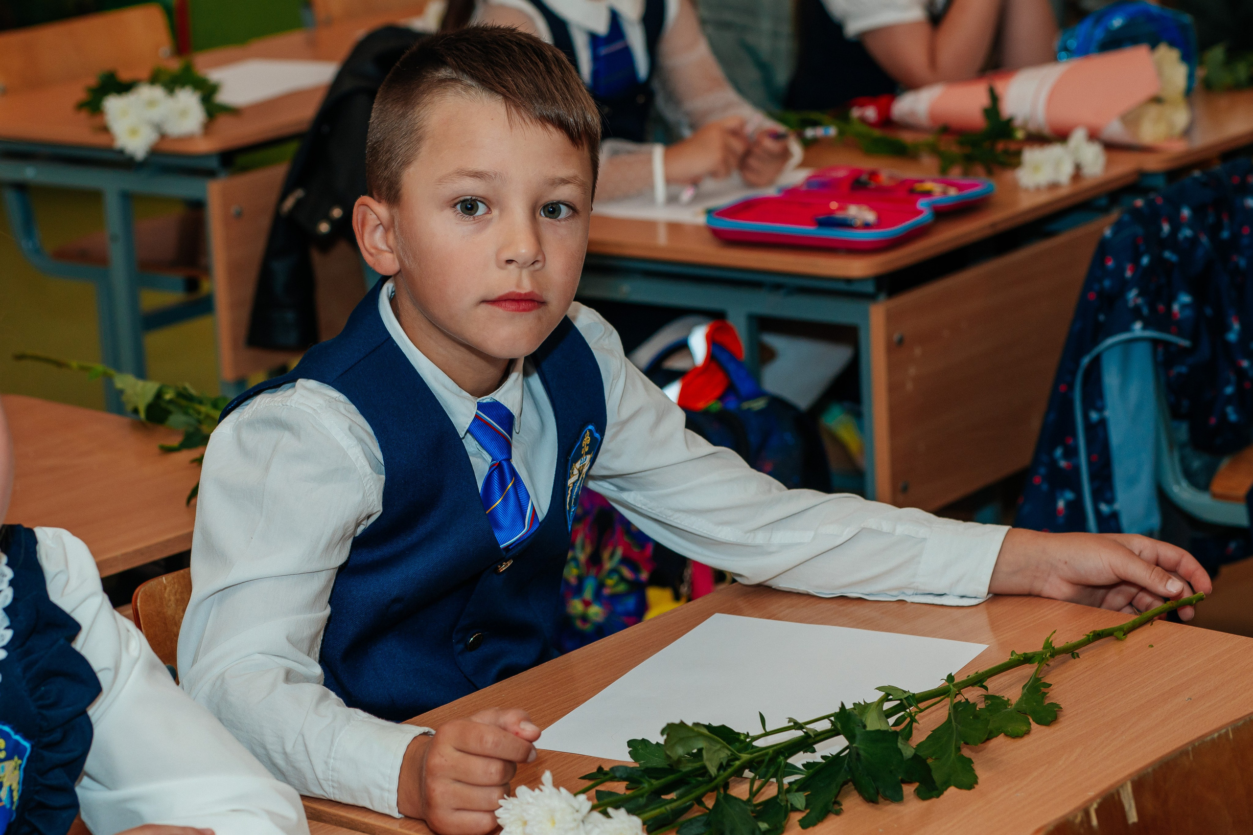 Фотосессия мой первый класс