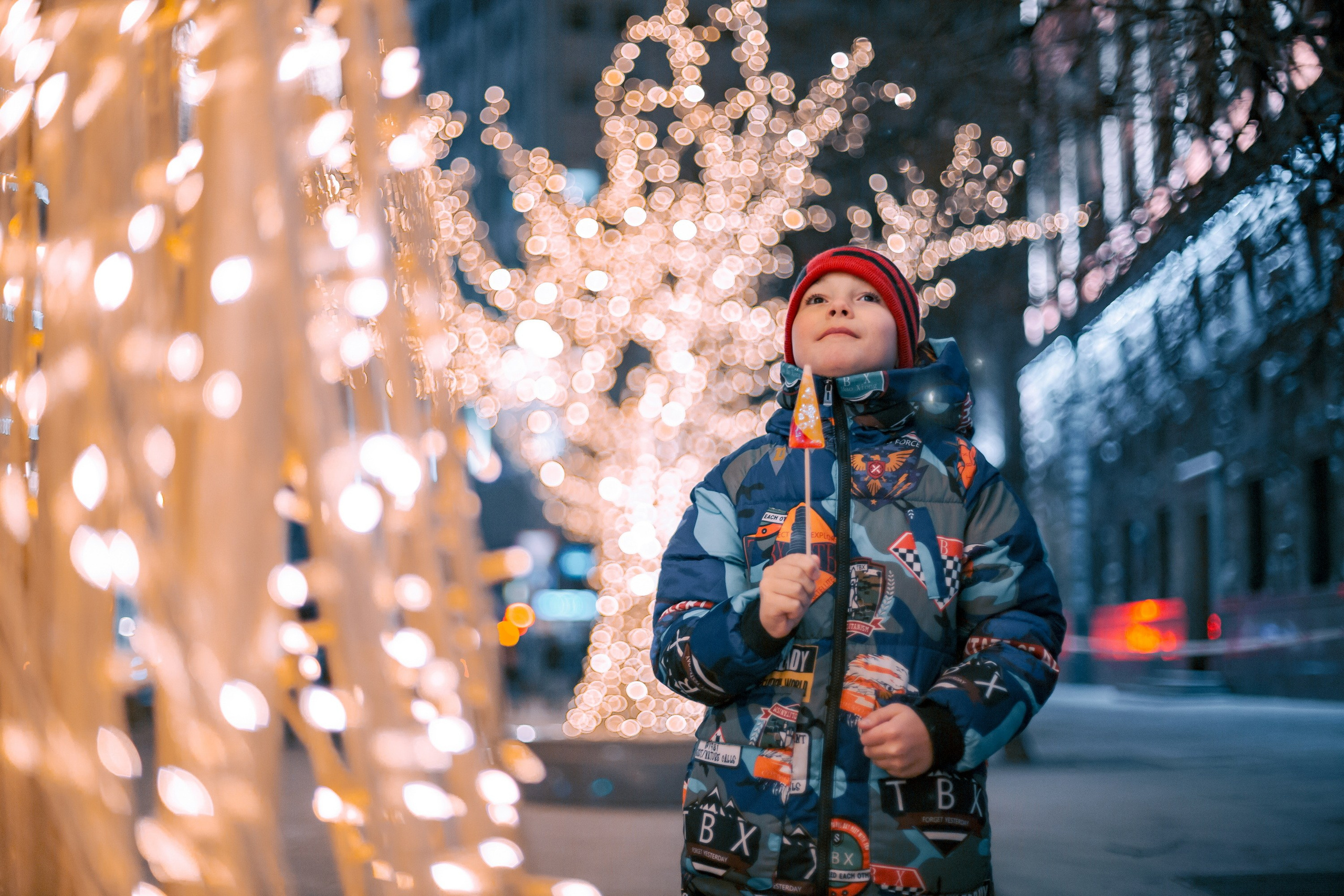 На прогулке