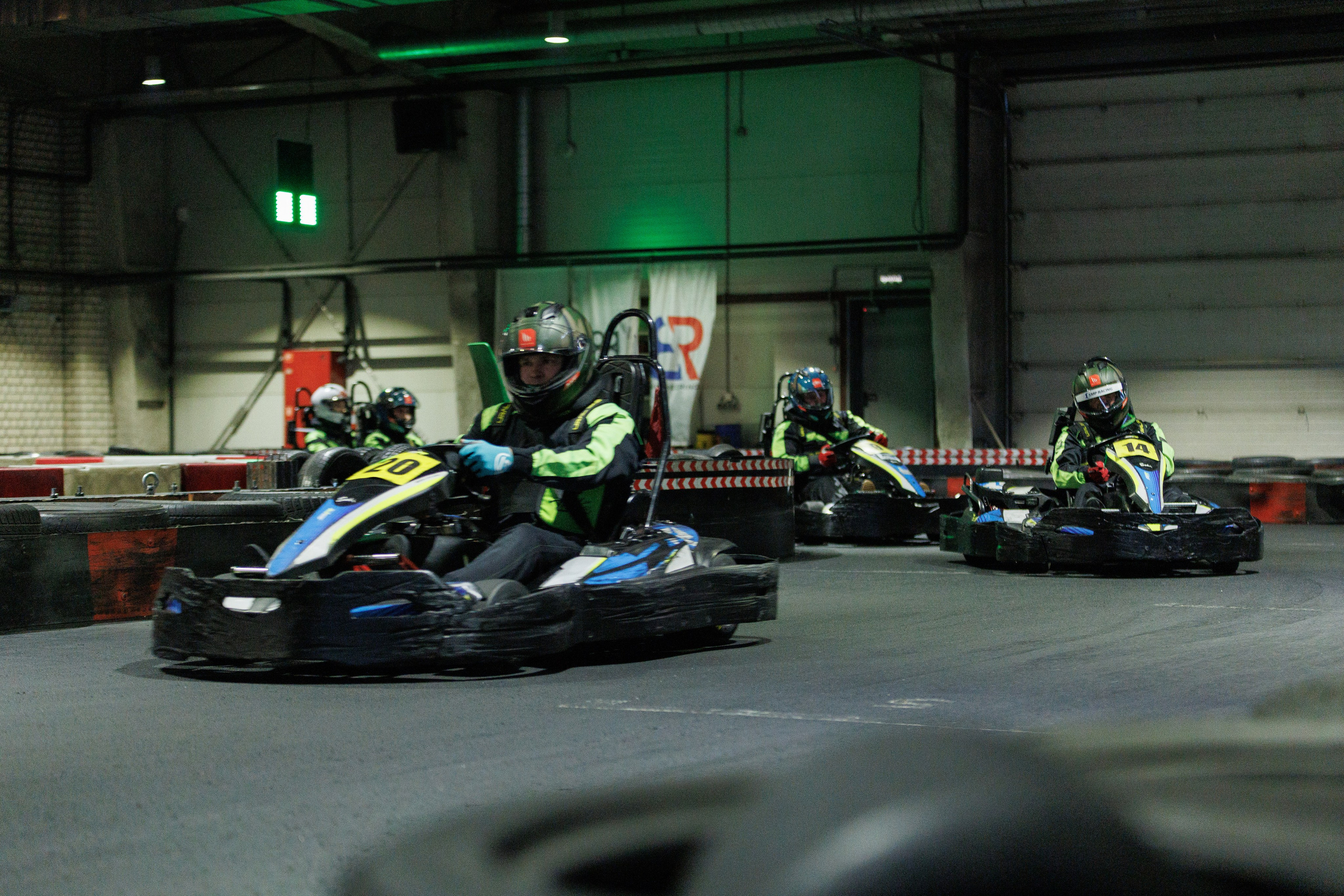 Turba karting hall — корпоративные соревнования. Контент для бизнеса в Екатеринбурге Полдень Медиа