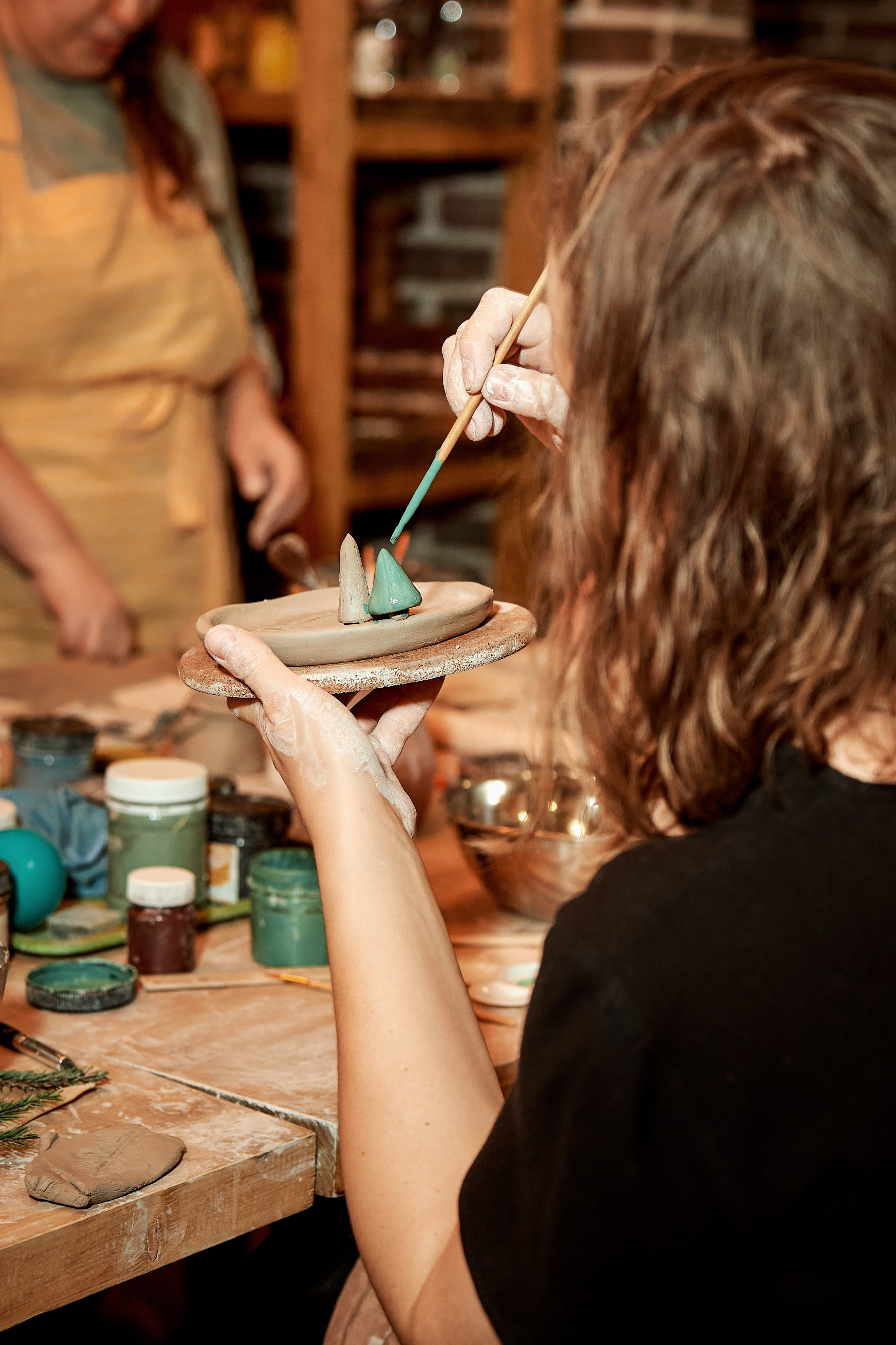 Мероприятие в гончарной мастерской. Фотограф в Москве Алина Алексеева