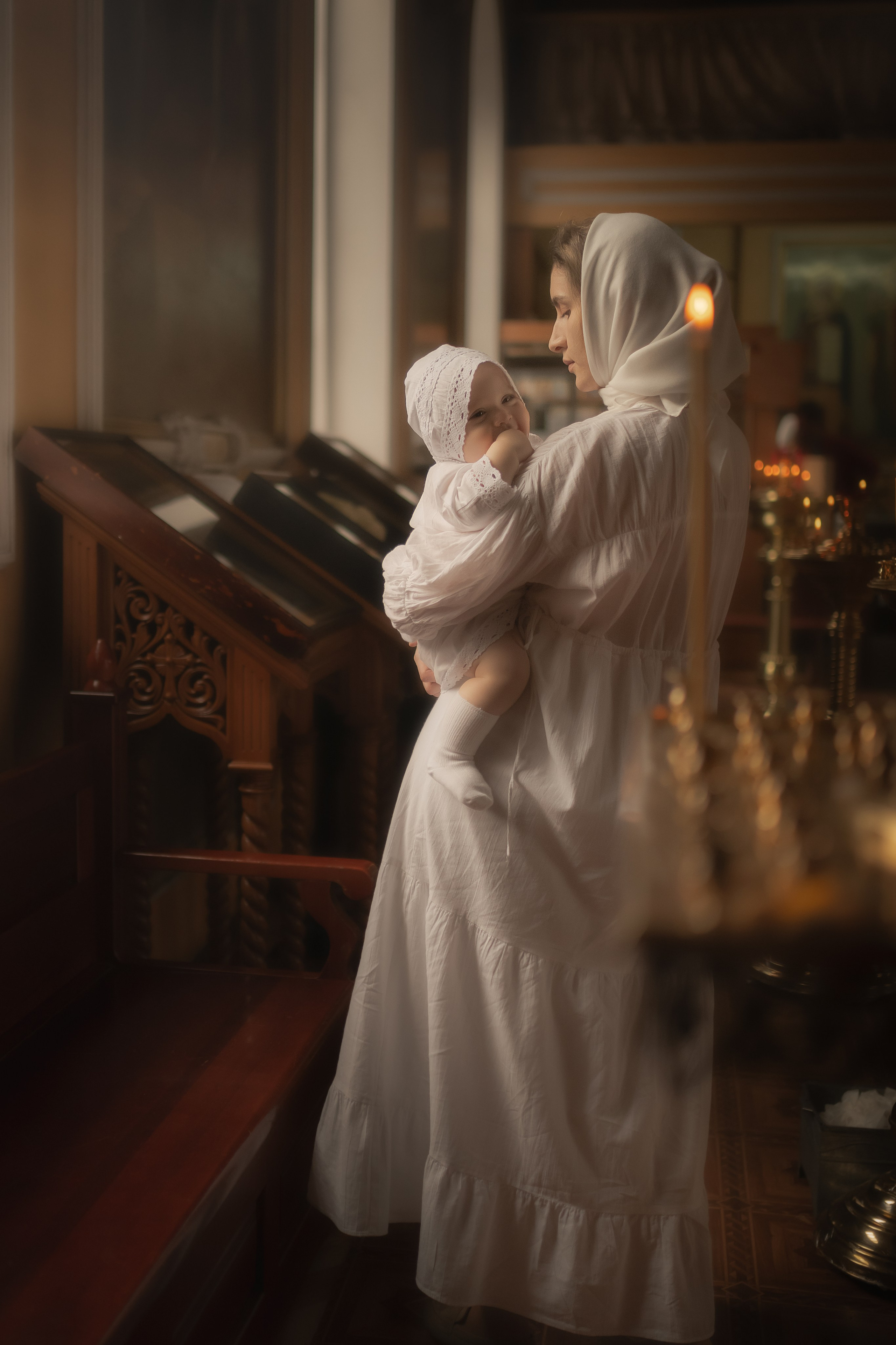 Таинство Крещения. Профессиональный семейный и церковный фотограф в Ростове-на-Дону