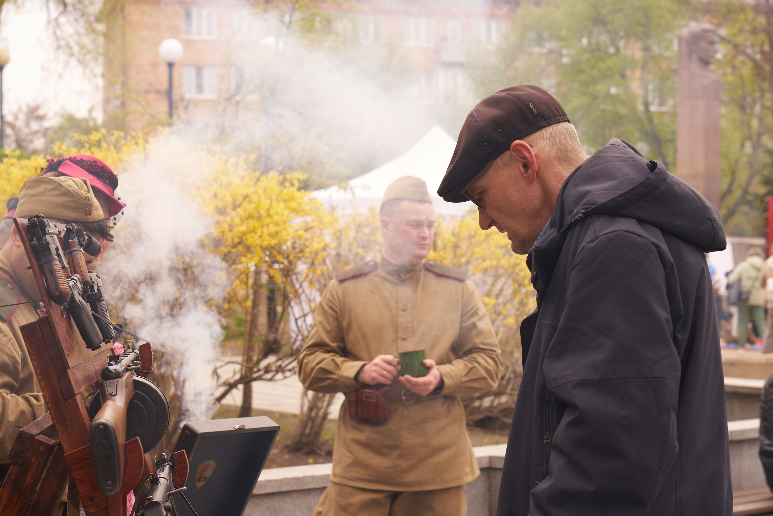 Реконструкция, посвящённая 9 мая. Профессиональный репортажный фотограф Инесса Иминова