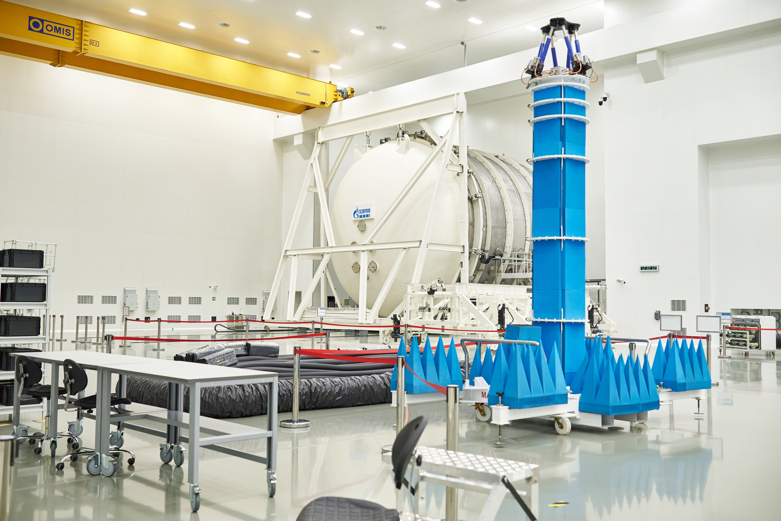 Экскурсия в «Газпром Космические системы». Фотограф Щёлково