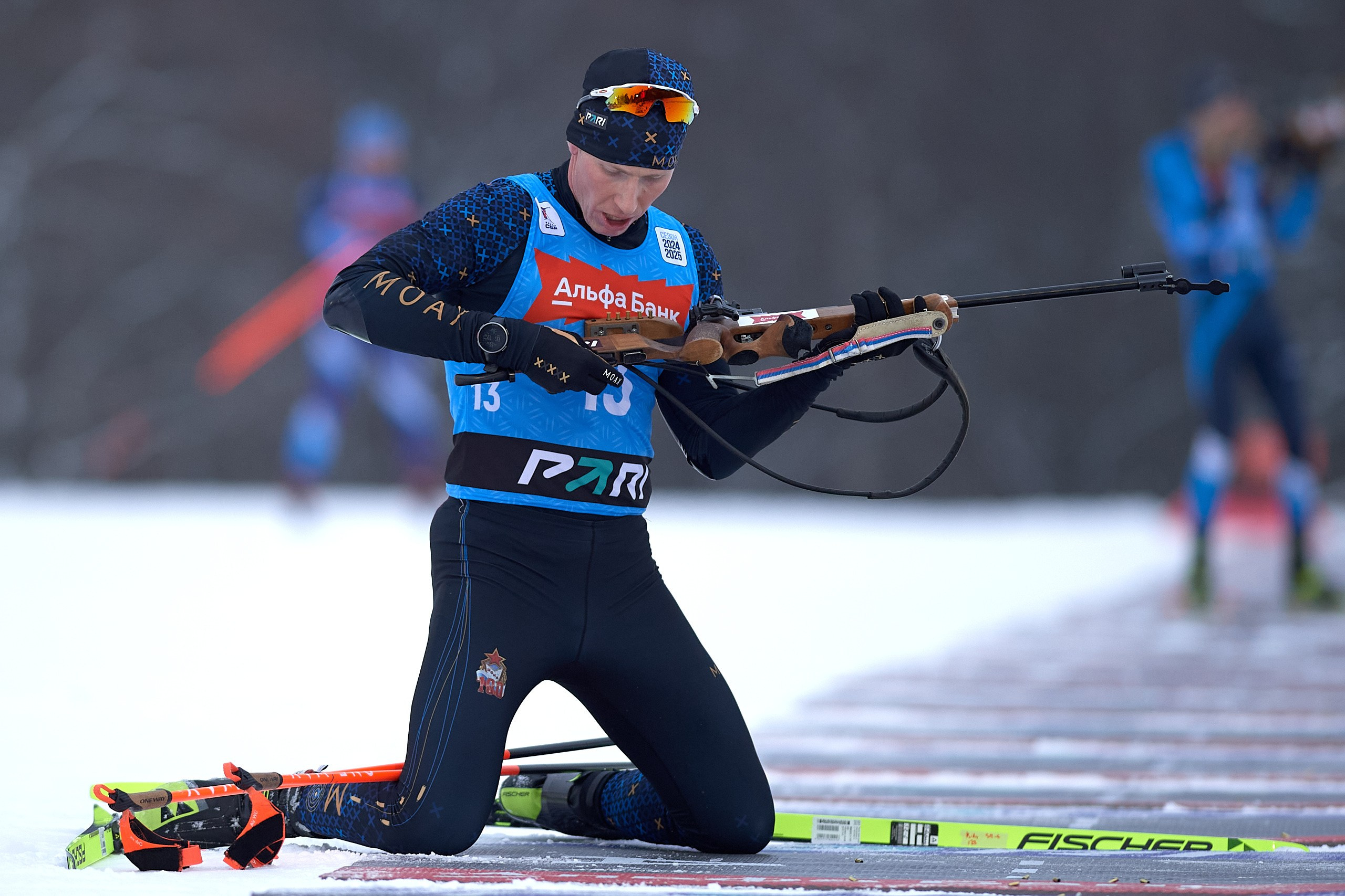 Биатлон. Чемпионат России — 2024/2025, 3-й этап, Ижевск. Ижевская винтовка. Спортивный репортажный фотограф в Ижевске Сергей Мерзляков